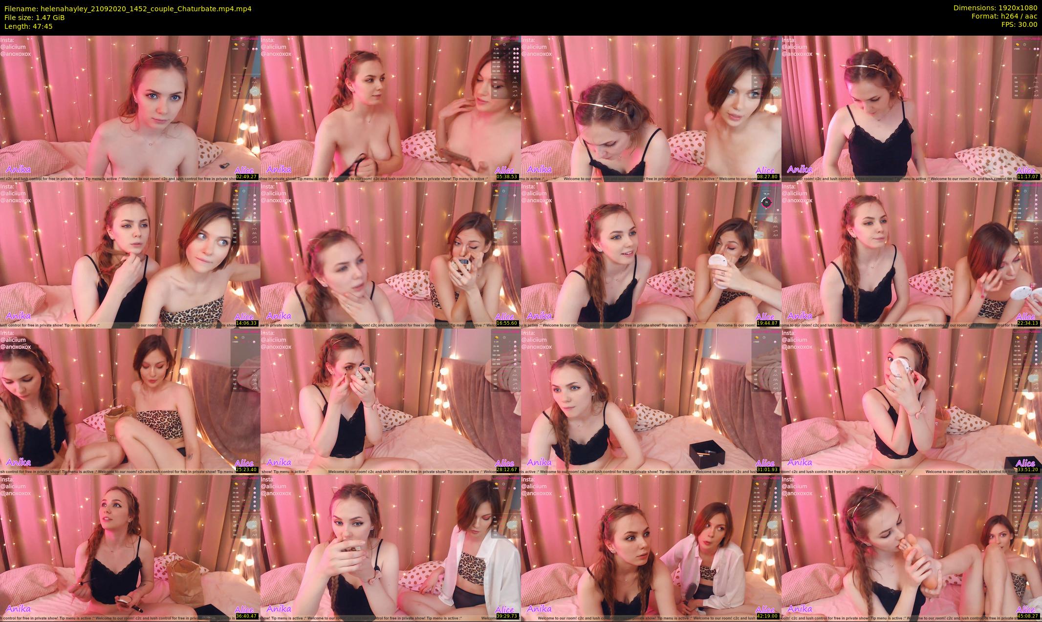 helenahayley — 48 minute Chaturbate female cam show recording, 1080p, Sep 21, 2020