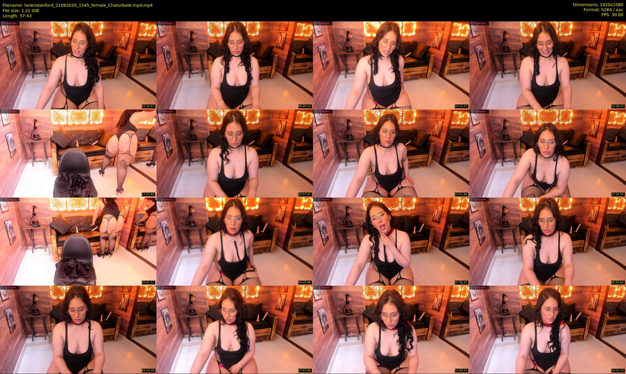 helenstanford — 58 minute Chaturbate female cam show recording, 1080p, Sep 21, 2020