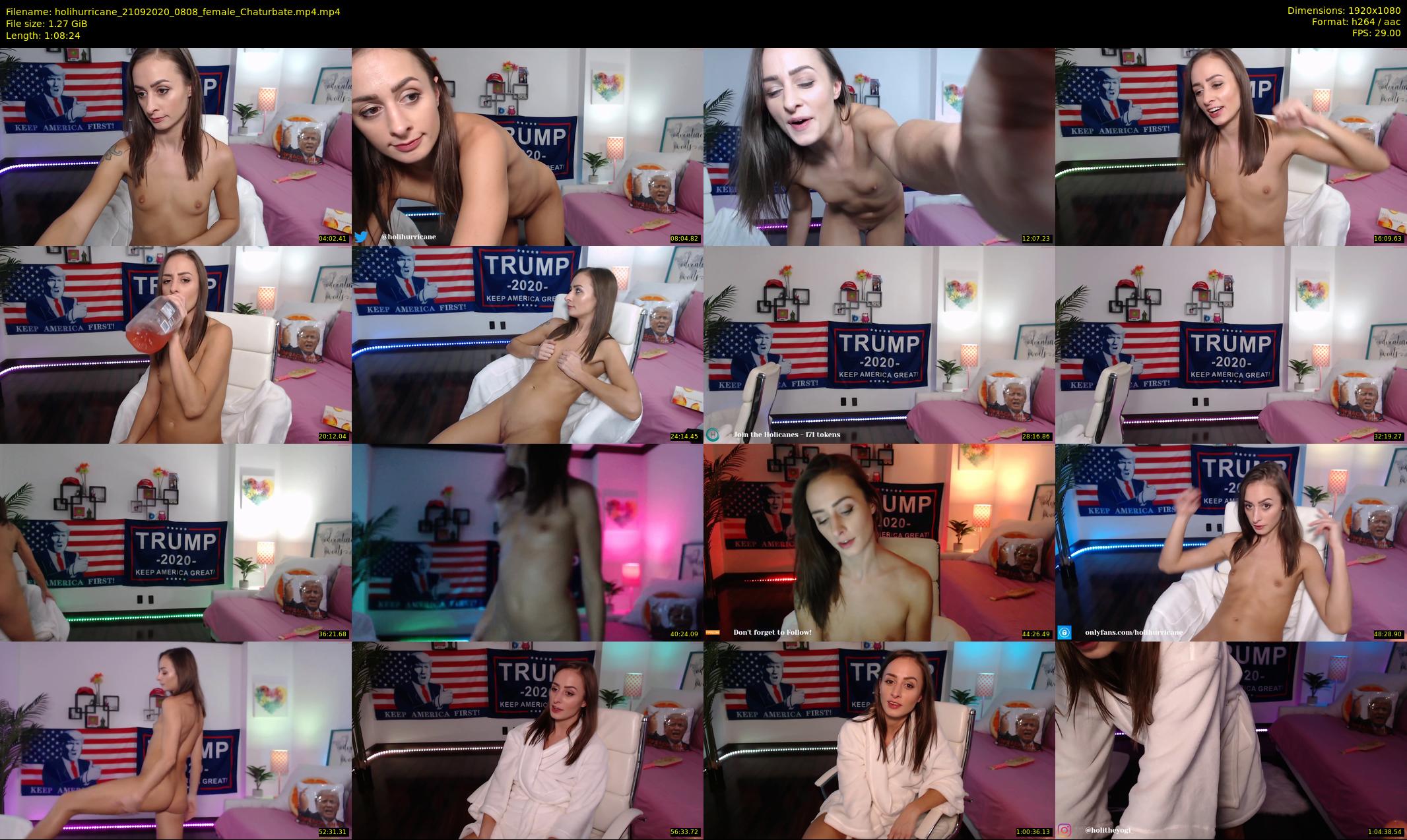holihurricane — 69 minute Chaturbate female cam show recording, 1080p, Sep 21, 2020