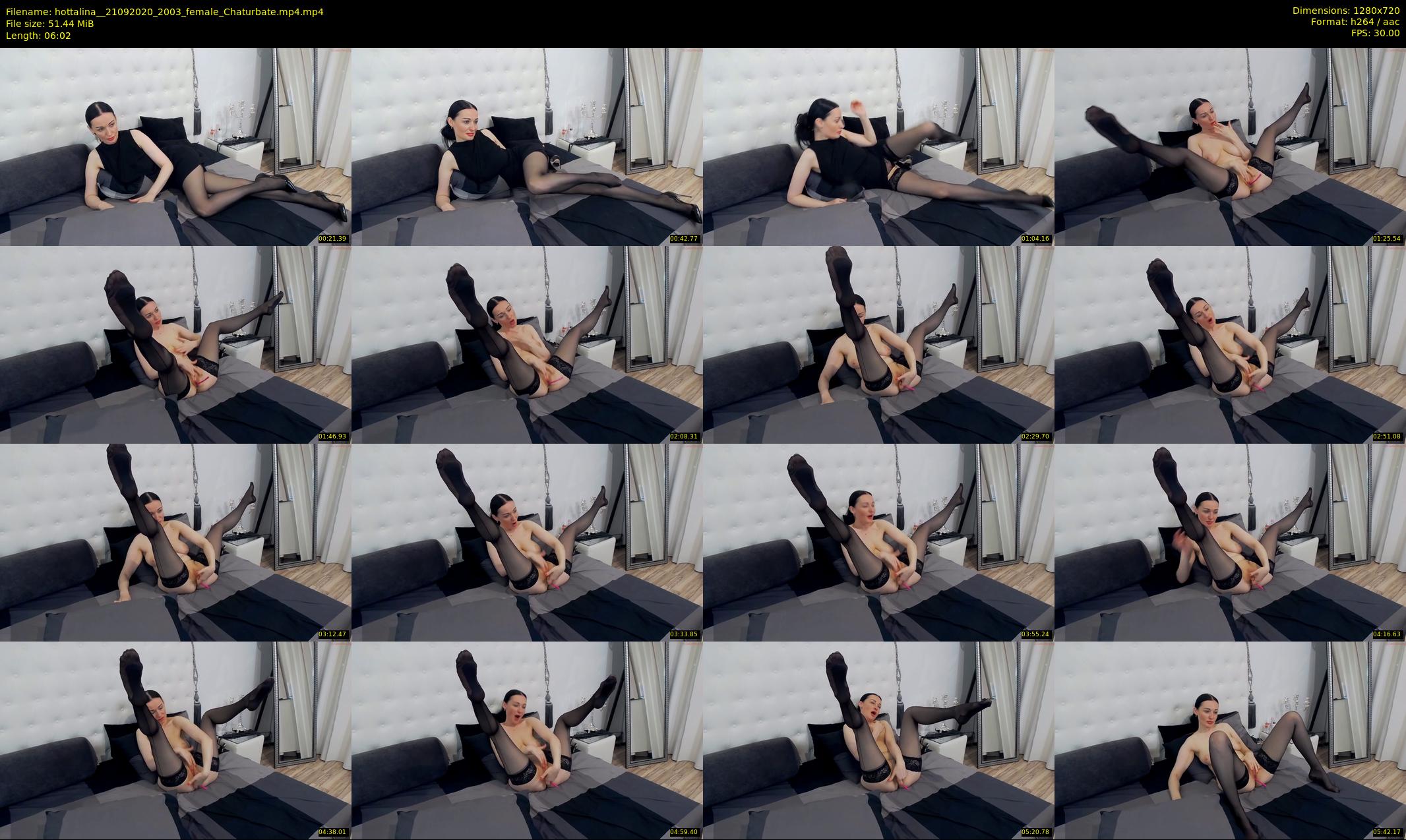 hottalina_ — 7 minute Chaturbate female cam show recording, 720p, Sep 21, 2020