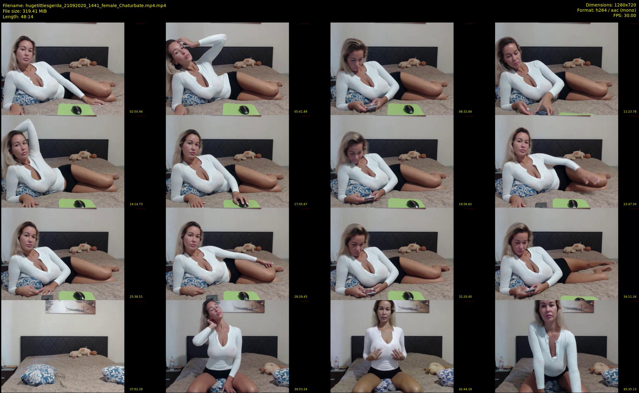 hugetittiesgerda — 49 minute Chaturbate female cam show recording, 720p, Sep 21, 2020