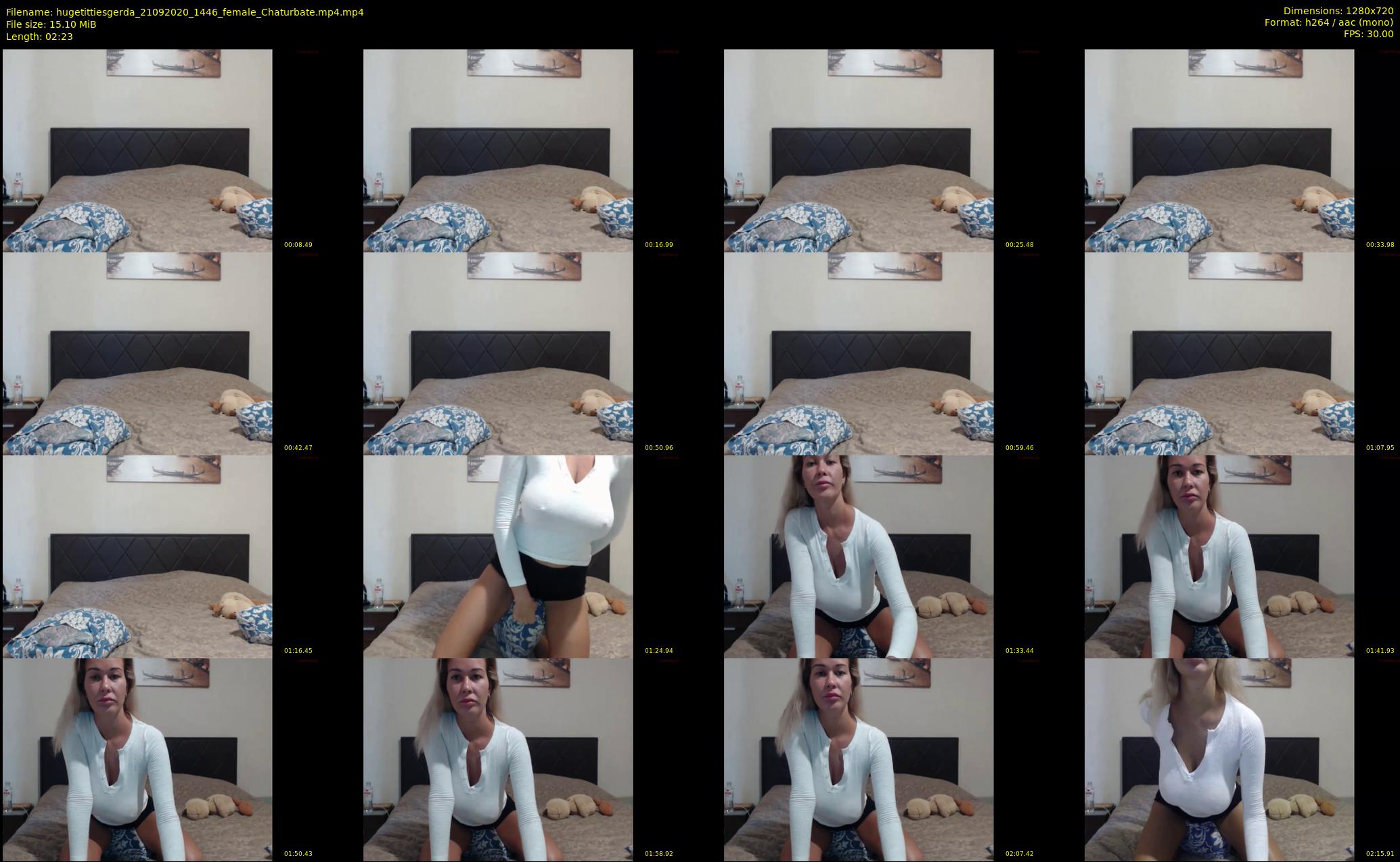 hugetittiesgerda — 3 minute Chaturbate female cam show recording, 720p, Sep 21, 2020