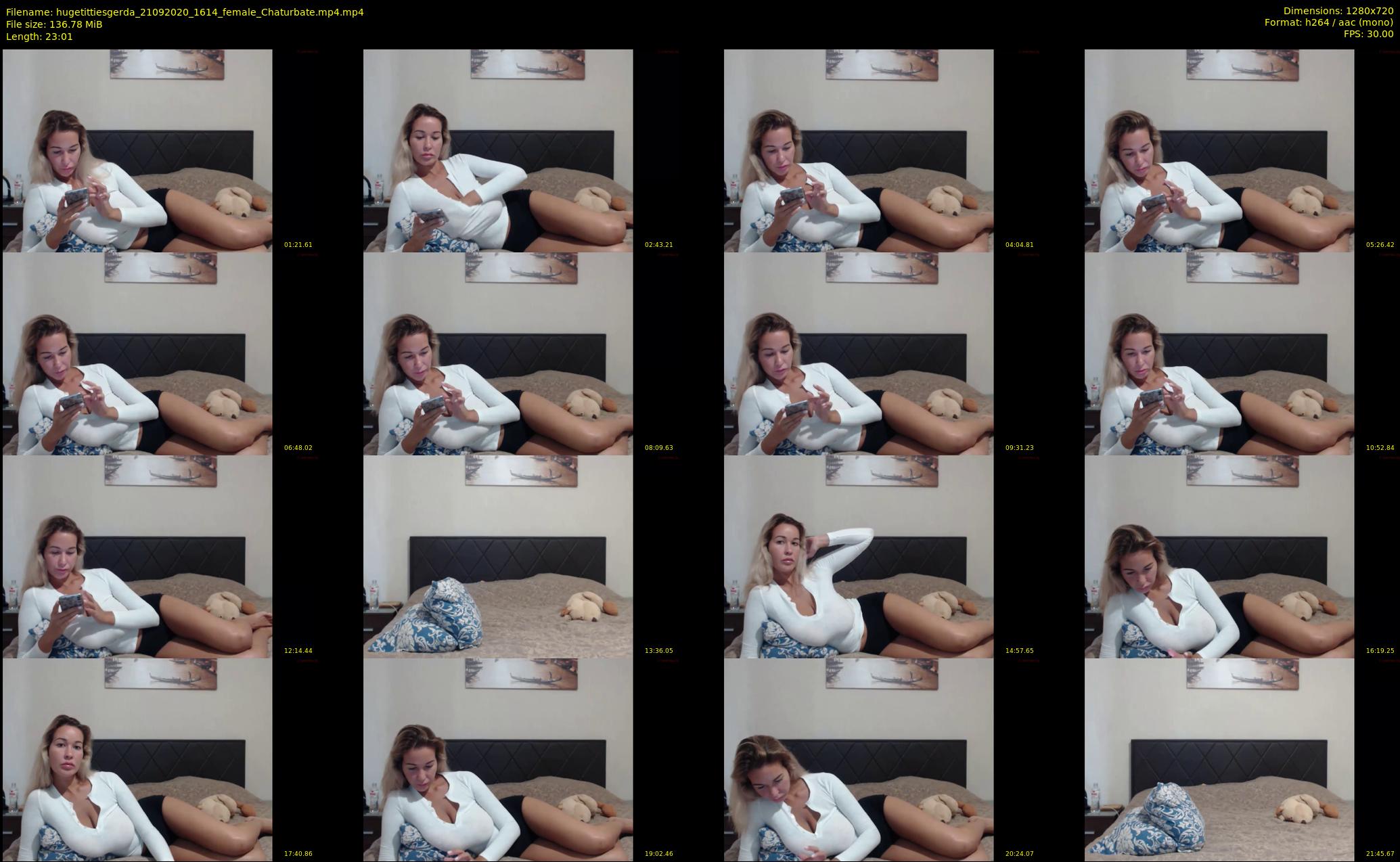 hugetittiesgerda — 24 minute Chaturbate female cam show recording, 720p, Sep 21, 2020