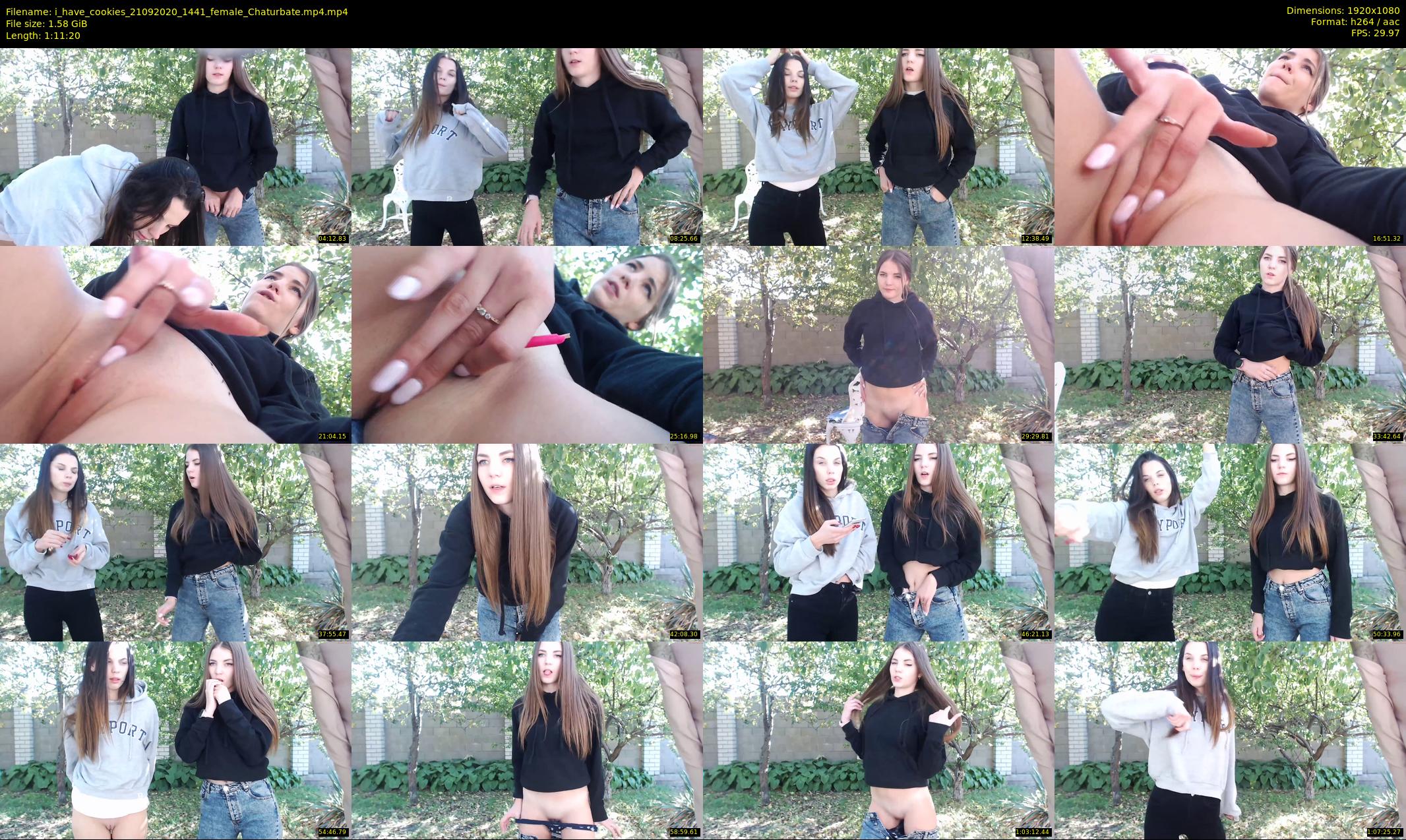 i_have_cookies — 72 minute Chaturbate female cam show recording, 1080p, Sep 21, 2020