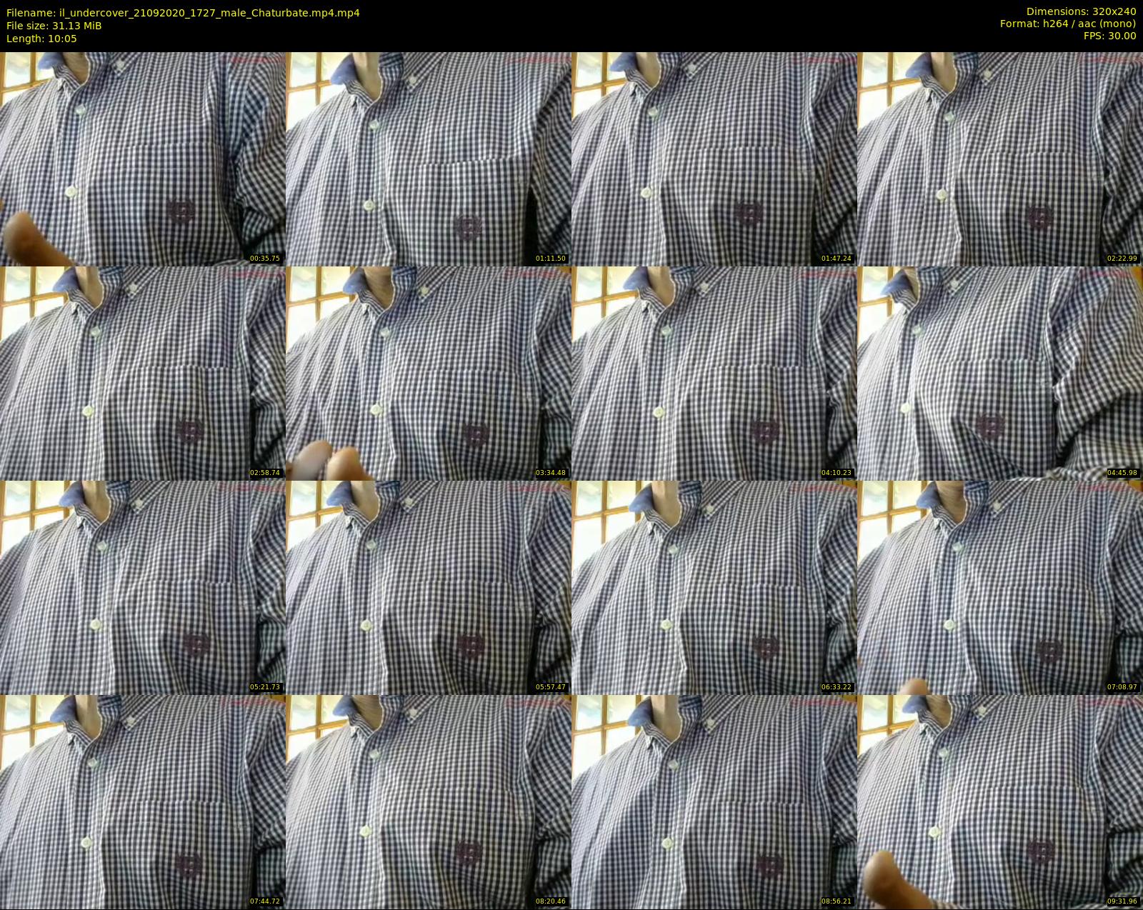 il_undercover — 11 minute Chaturbate male cam show recording, SD, Sep 21, 2020