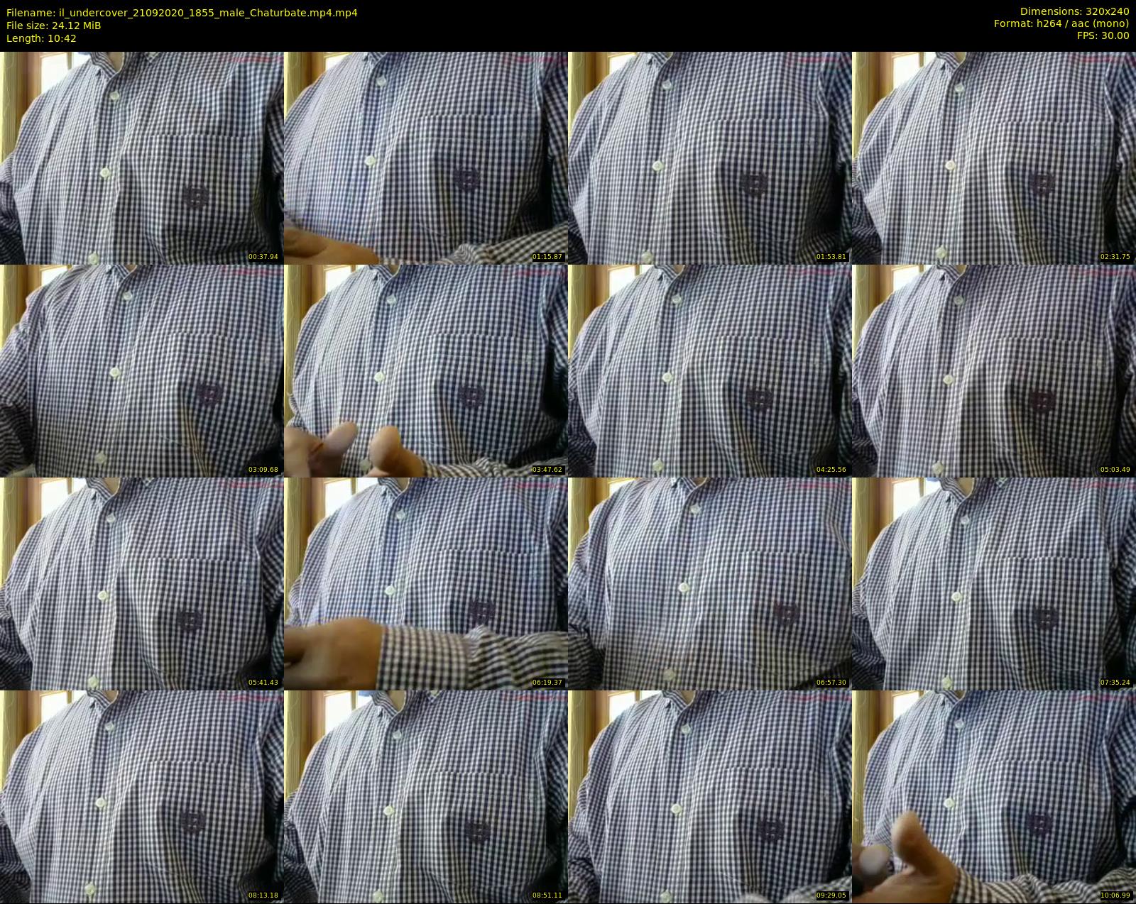 il_undercover — 11 minute Chaturbate male cam show recording, SD, Sep 21, 2020