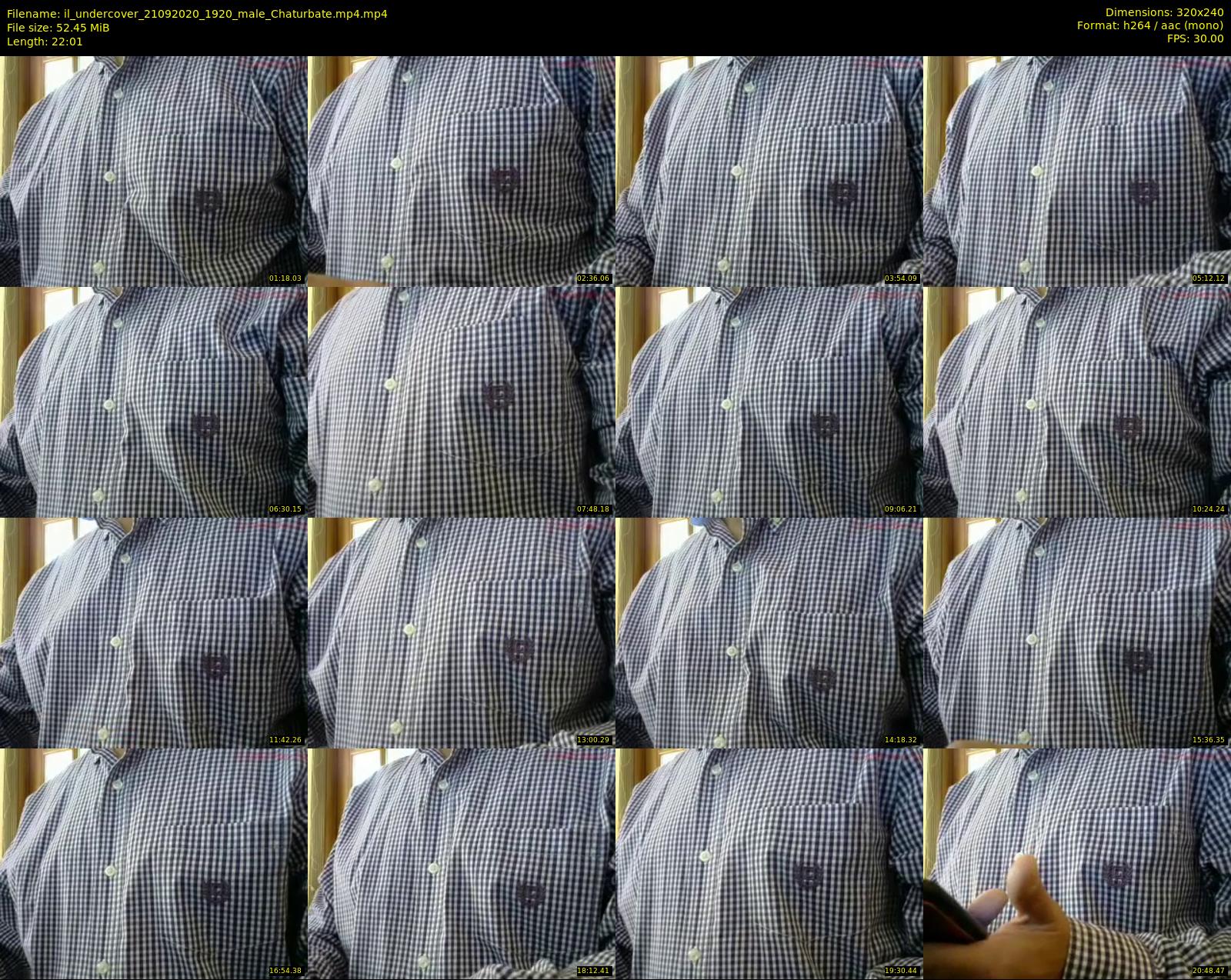il_undercover — 23 minute Chaturbate male cam show recording, SD, Sep 21, 2020