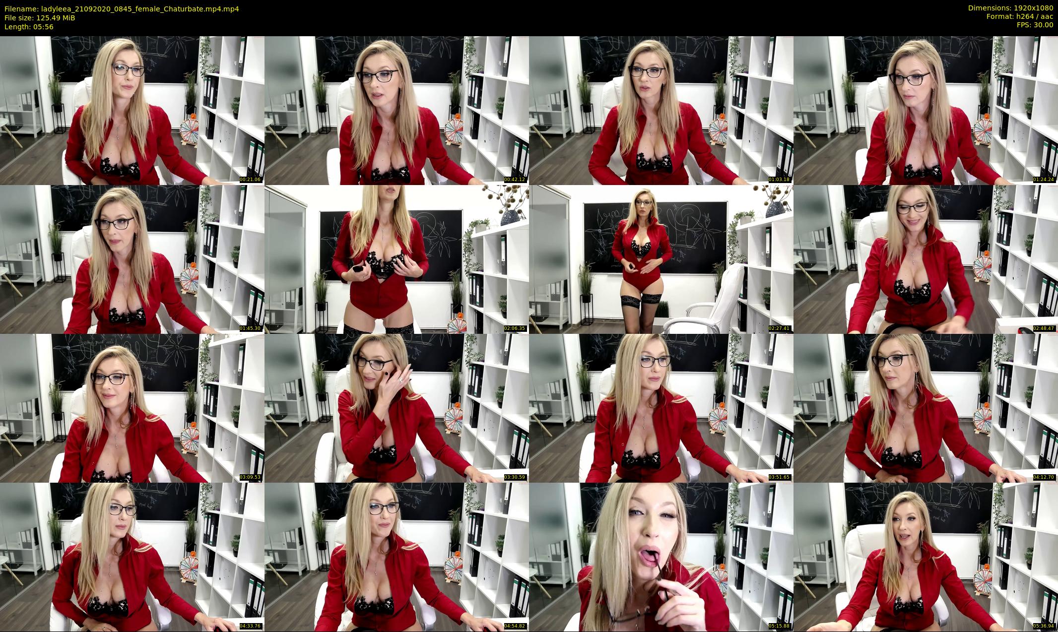 ladyleea — 6 minute Chaturbate female cam show recording, 1080p, Sep 21, 2020