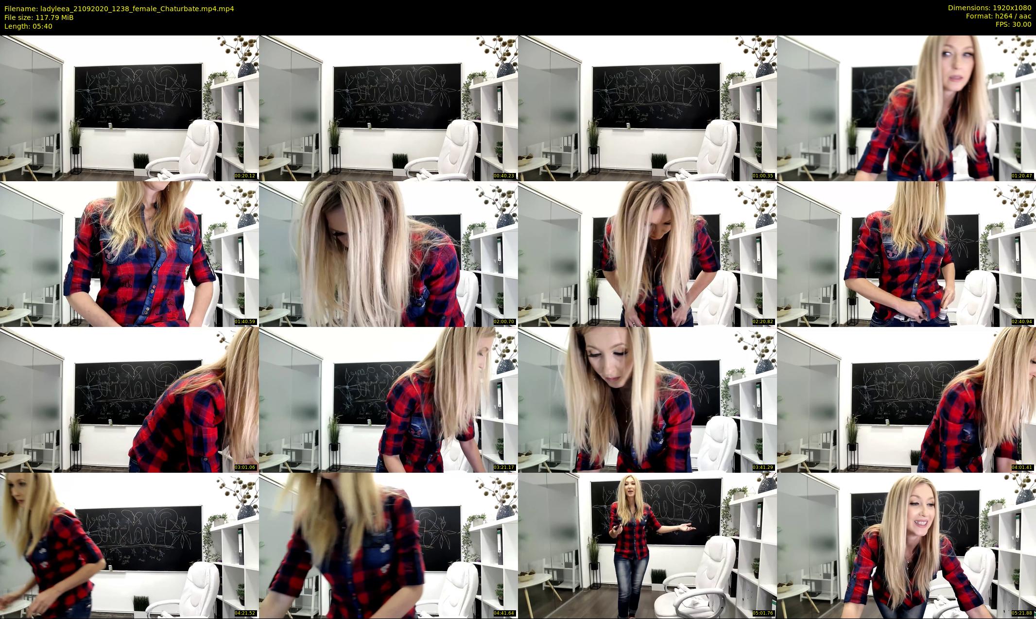 ladyleea — 6 minute Chaturbate female cam show recording, 1080p, Sep 21, 2020