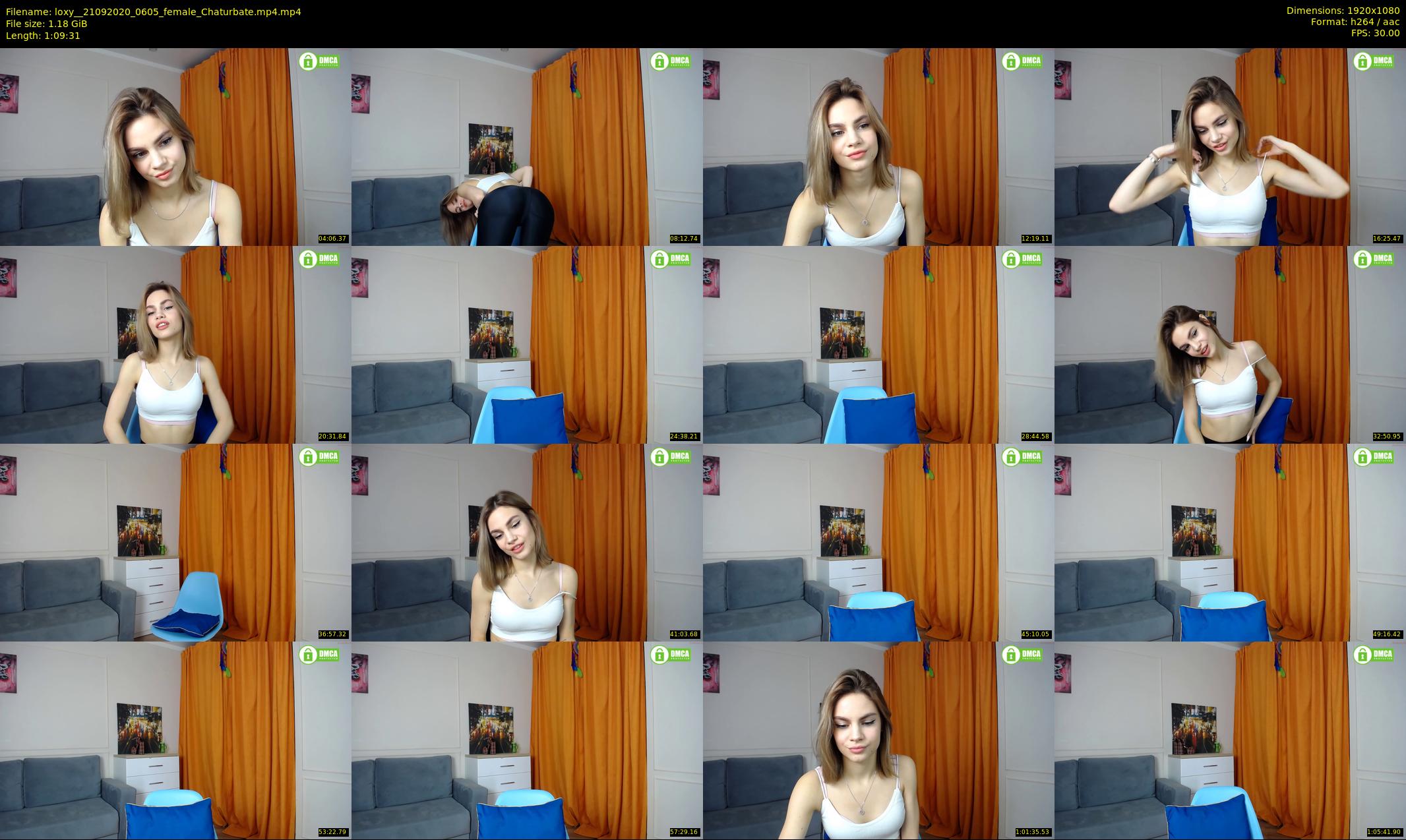 loxy_ — 70 minute Chaturbate female cam show recording, 1080p, Sep 21, 2020