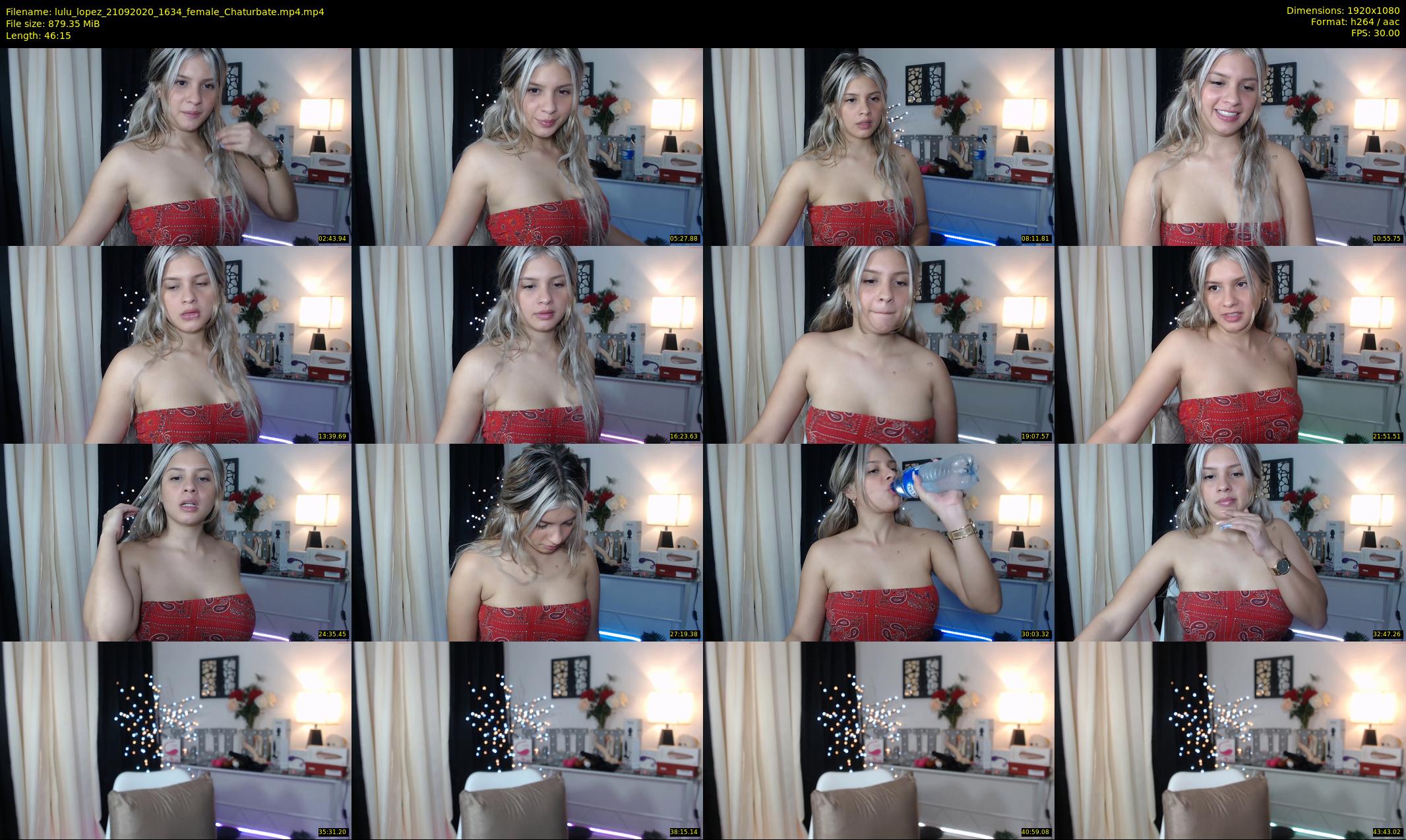 lulu_lopez — 47 minute Chaturbate female cam show recording, 1080p, Sep 21, 2020