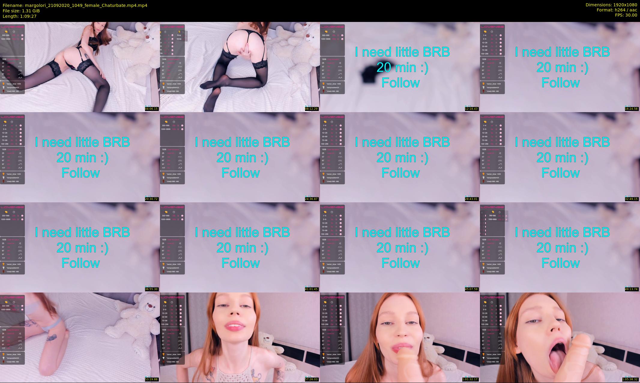 margolori — 70 minute Chaturbate couple cam show recording, 1080p, Sep 21, 2020