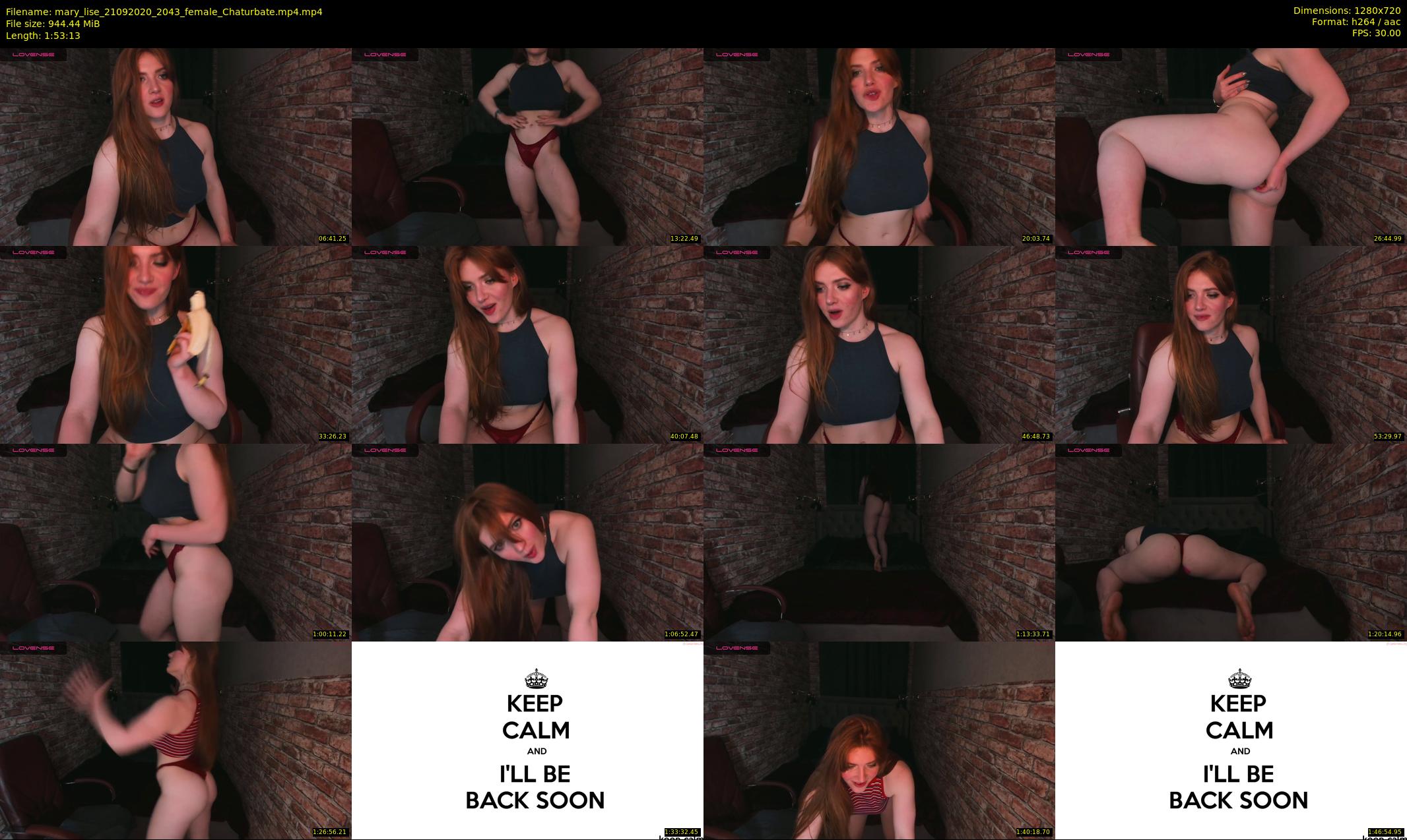 mary_lise — 114 minute Chaturbate couple cam show recording, 720p, Sep 21, 2020