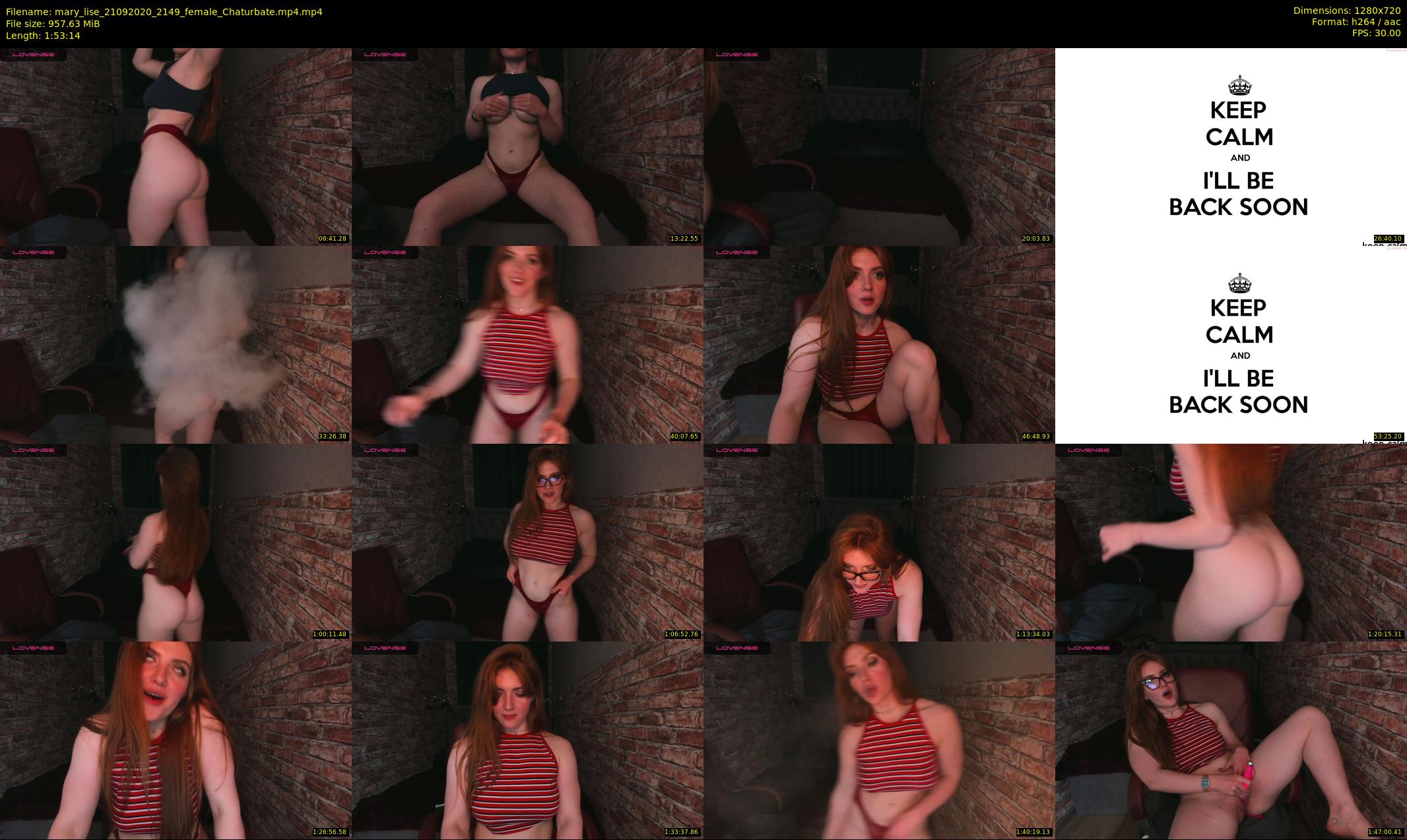 mary_lise — 114 minute Chaturbate couple cam show recording, 720p, Sep 21, 2020