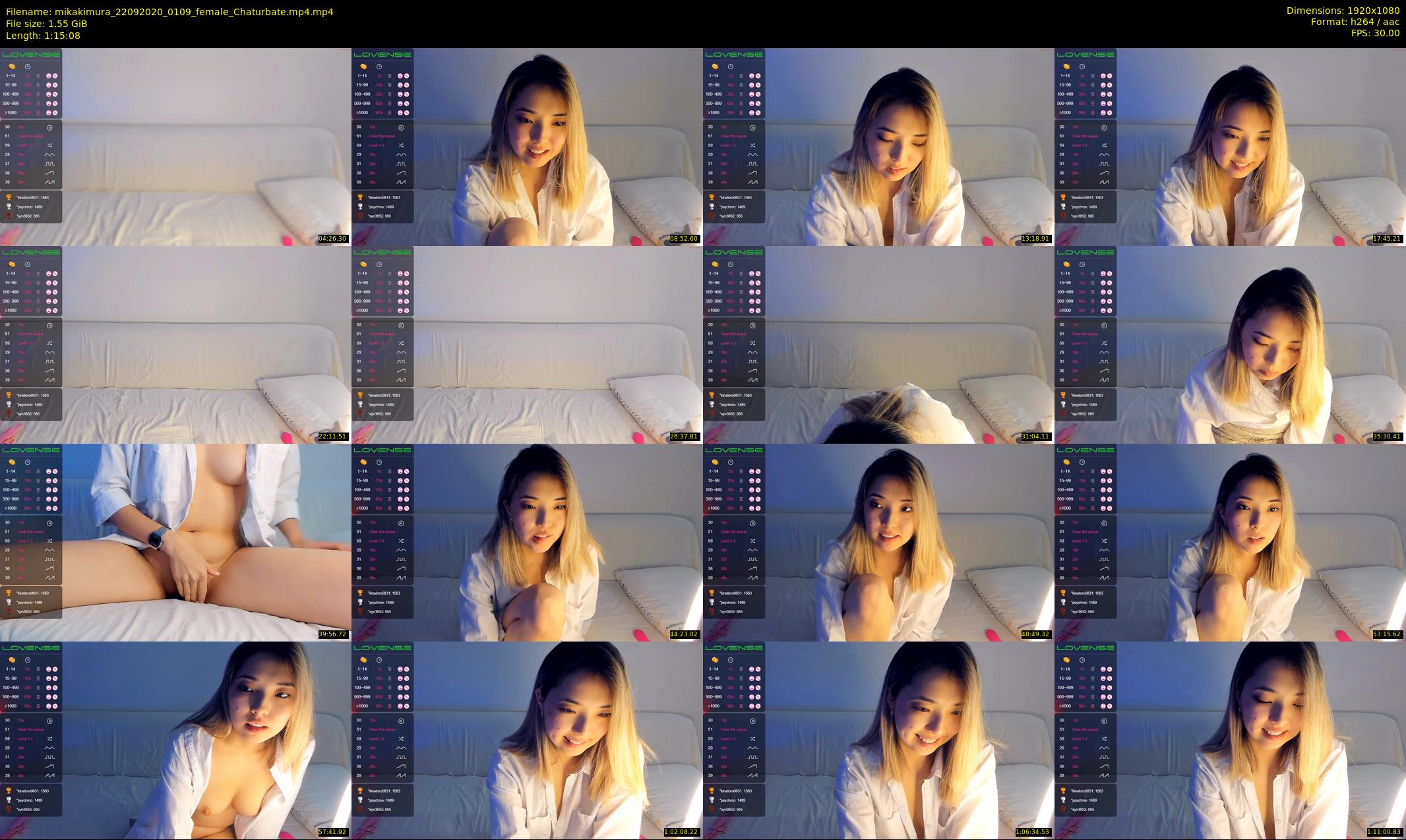 mikakimura — 76 minute Chaturbate female cam show recording, 1080p, Sep 22, 2020