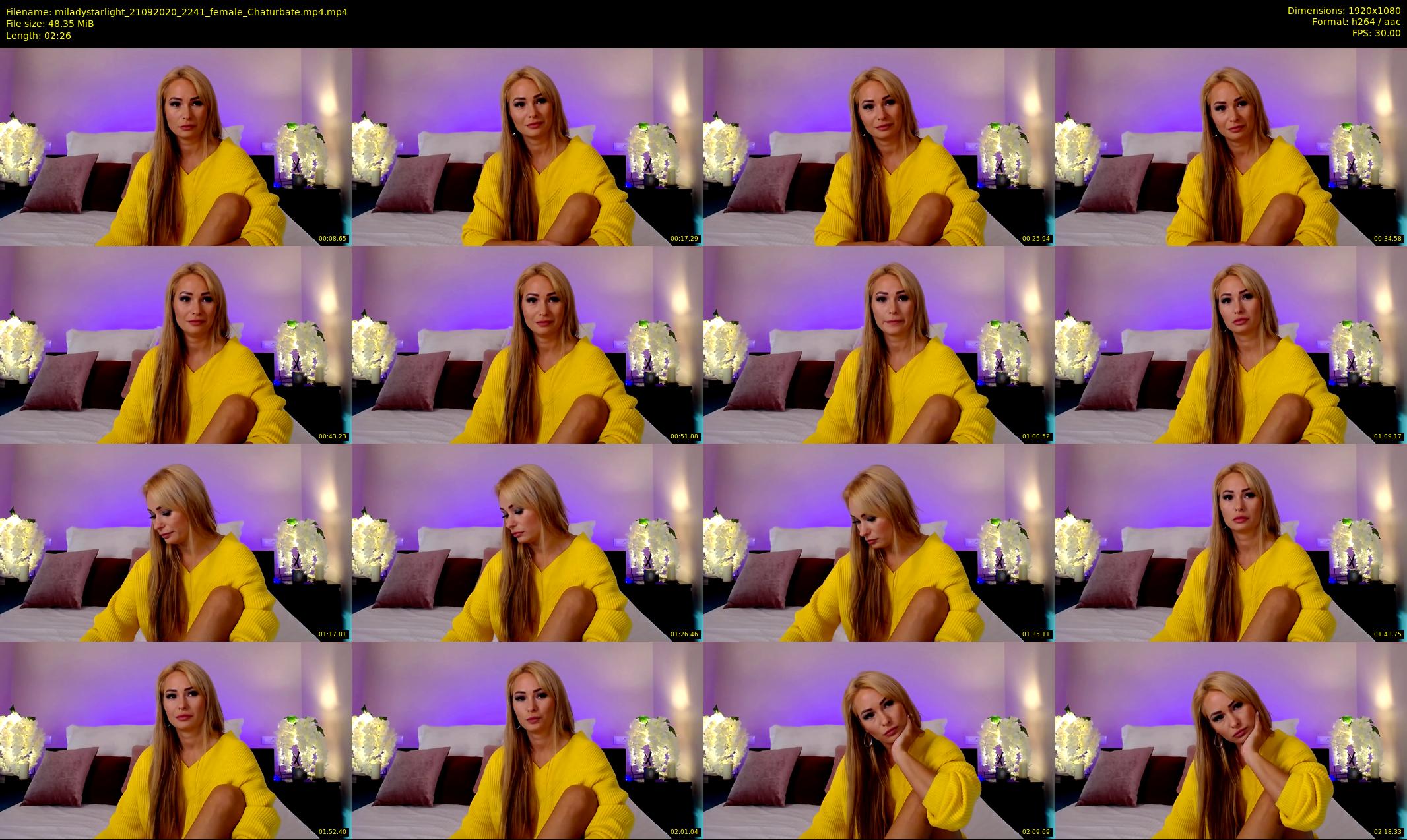 miladystarlight — 3 minute Chaturbate female cam show recording, 1080p, Sep 21, 2020