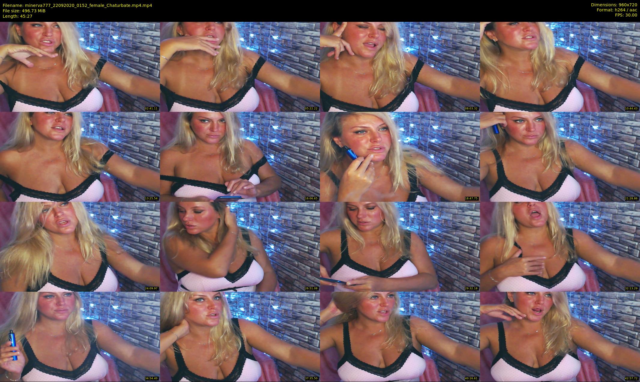 minerva777 — 46 minute Chaturbate female cam show recording, 720p, Sep 22, 2020