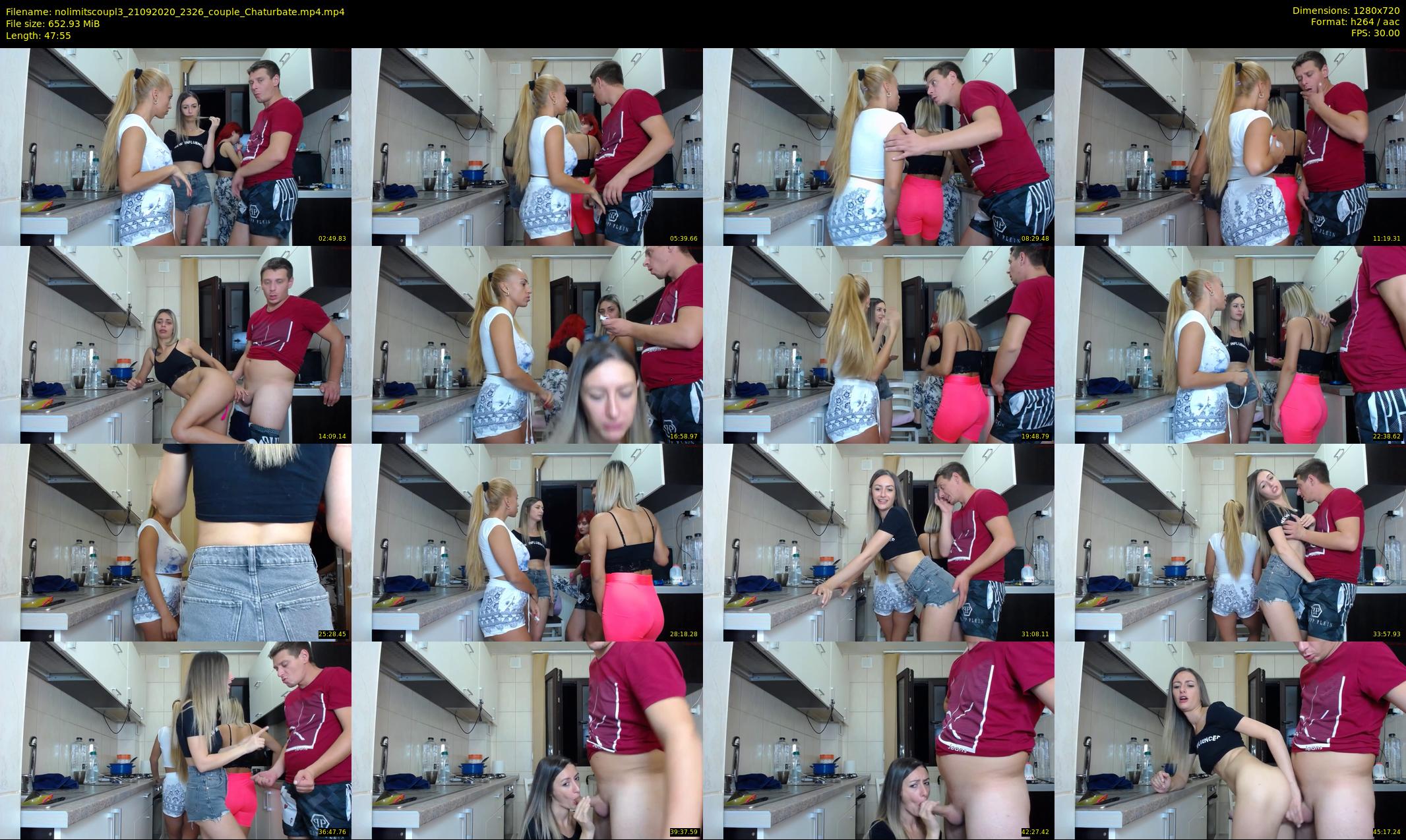 nolimitscoupl3 — 48 minute Chaturbate couple cam show recording, 720p, Sep 21, 2020