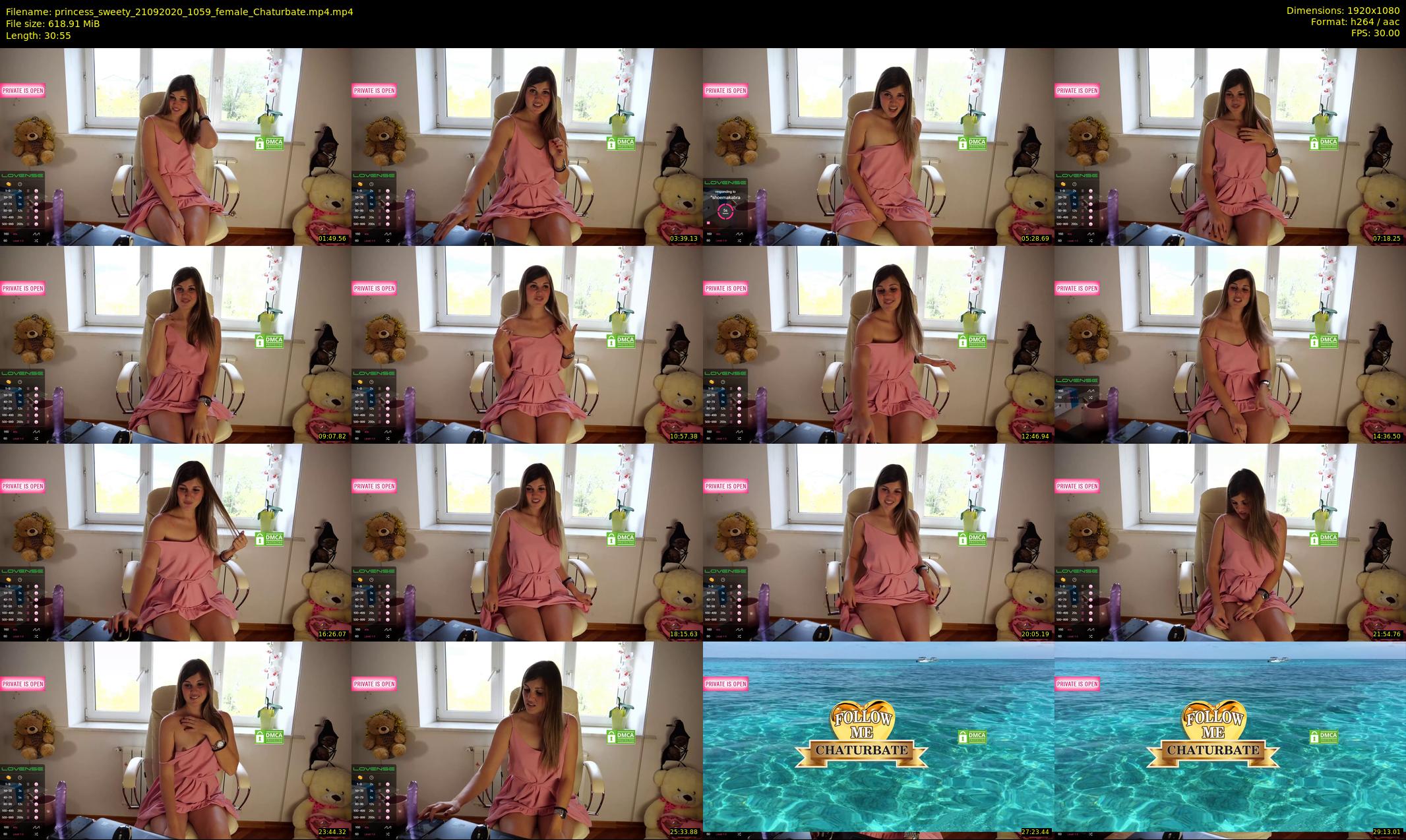 princess_sweety — 31 minute Chaturbate couple cam show recording, 1080p, Sep 21, 2020