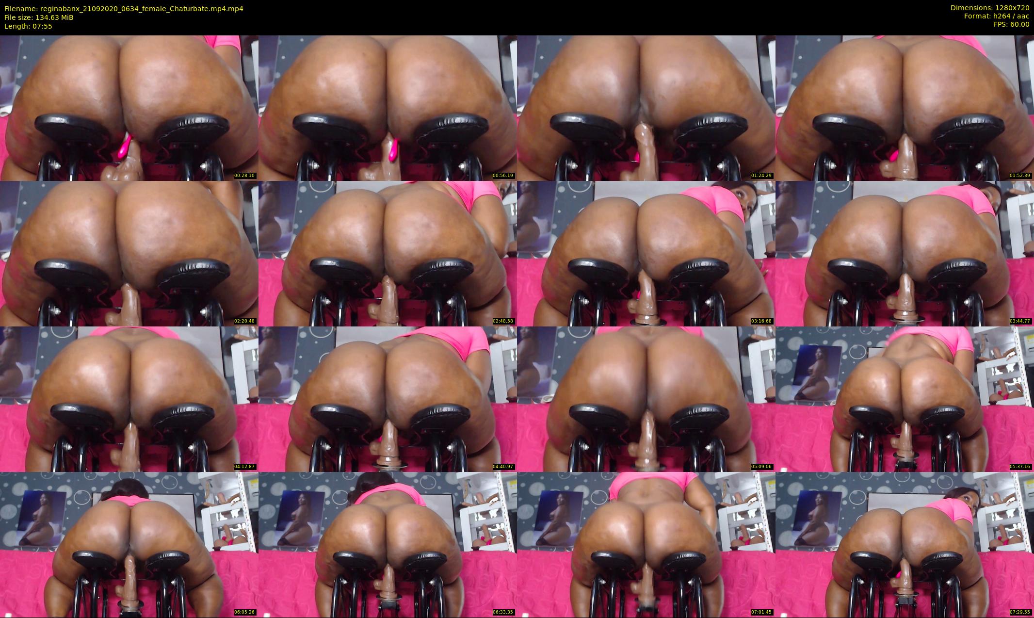 reginabanx — 8 minute Chaturbate female cam show recording, 720p, Sep 21, 2020