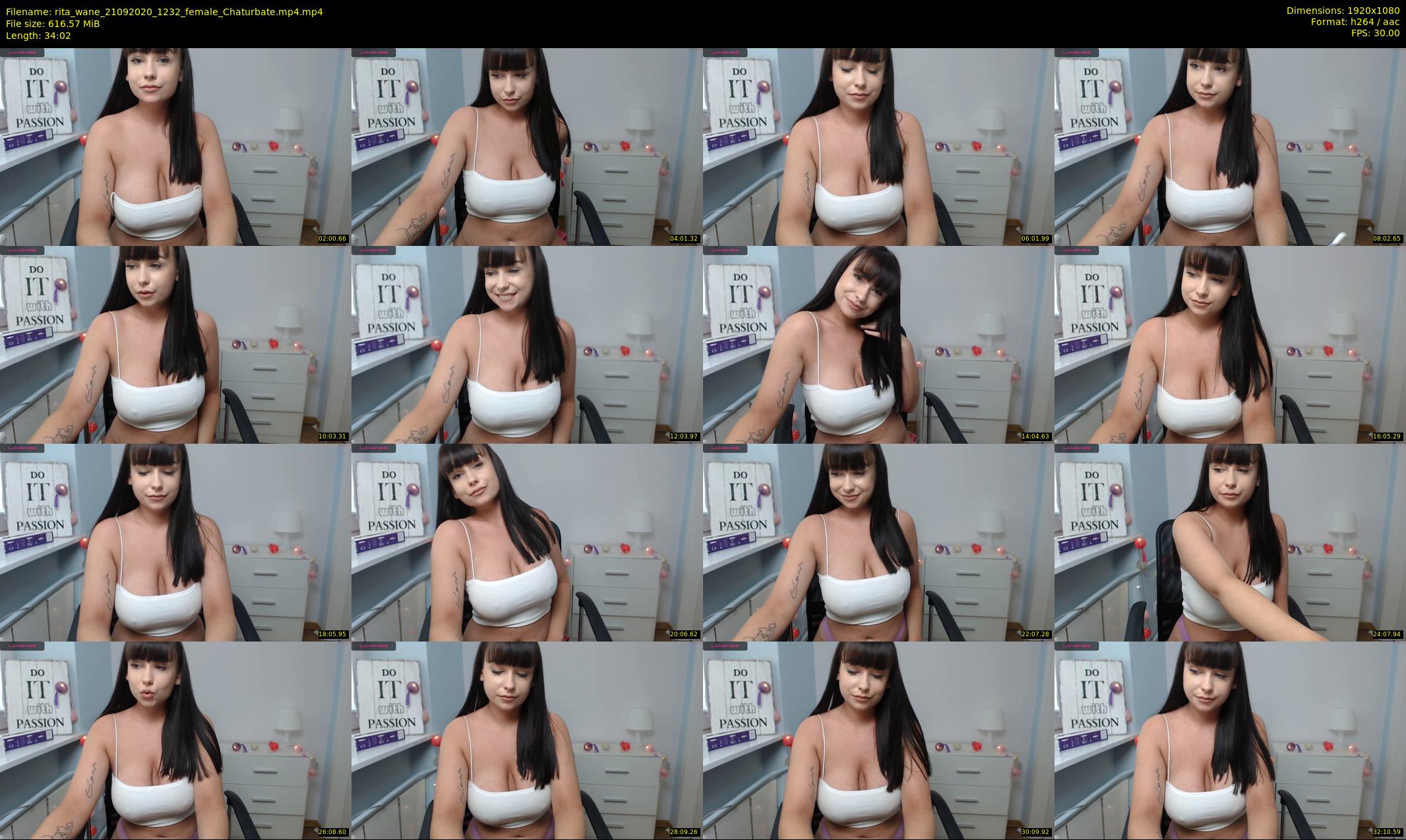 rita_wane — 35 minute Chaturbate female cam show recording, 1080p, Sep 21, 2020