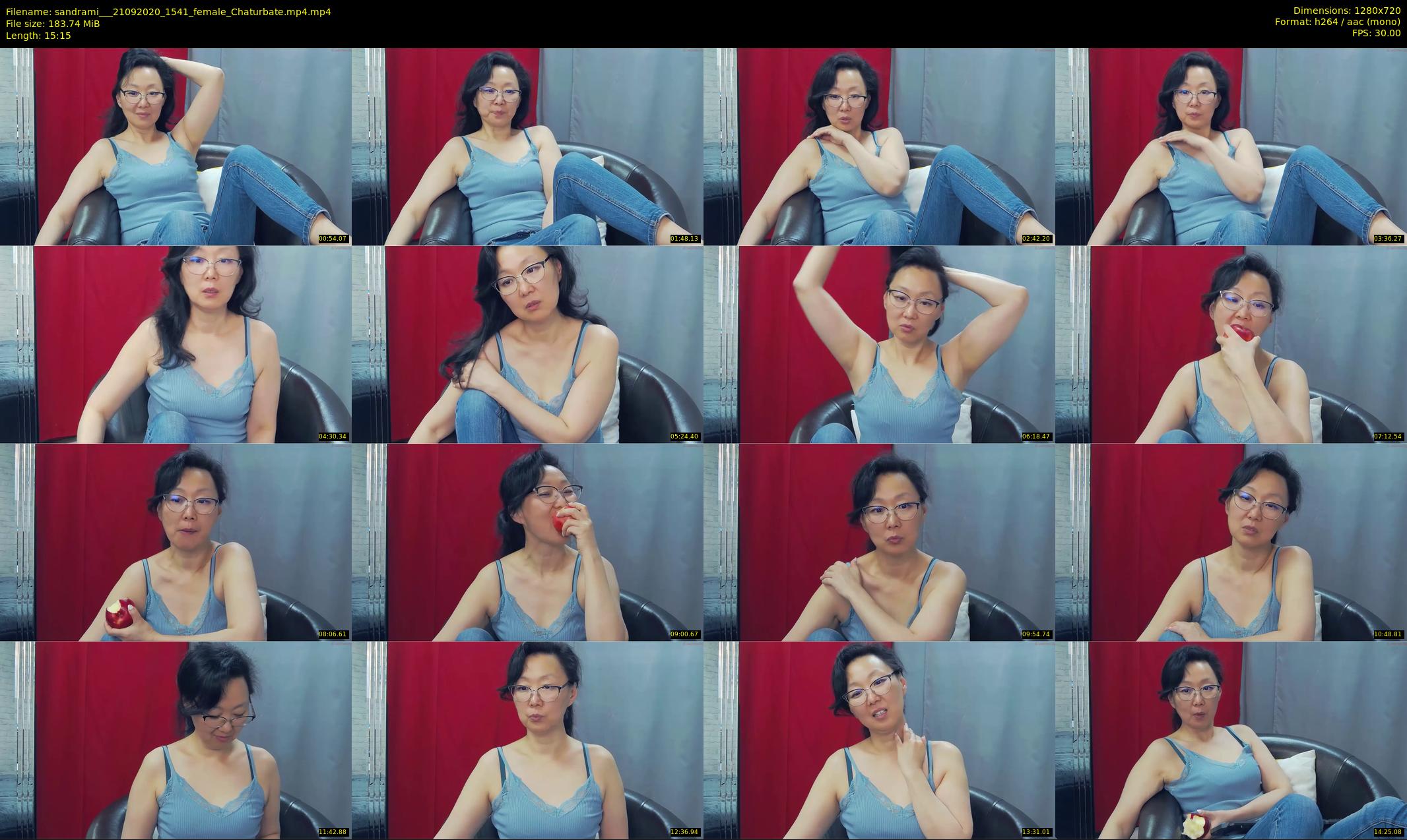 sandrami__ — 16 minute Chaturbate female cam show recording, 720p, Sep 21, 2020