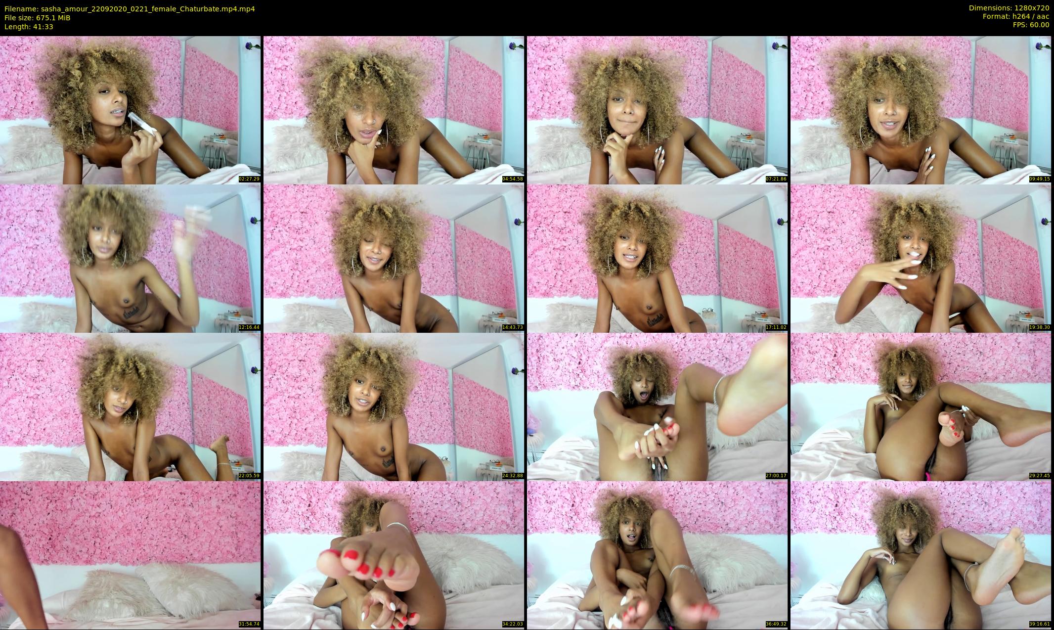sasha_amour — 42 minute Chaturbate female cam show recording, 720p, Sep 22, 2020
