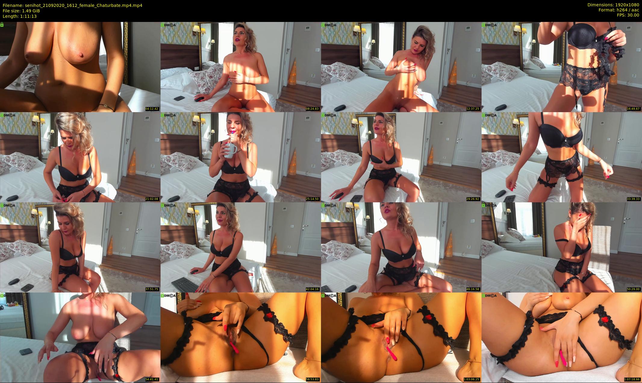 senihot — 72 minute Chaturbate female cam show recording, 1080p, Sep 21, 2020