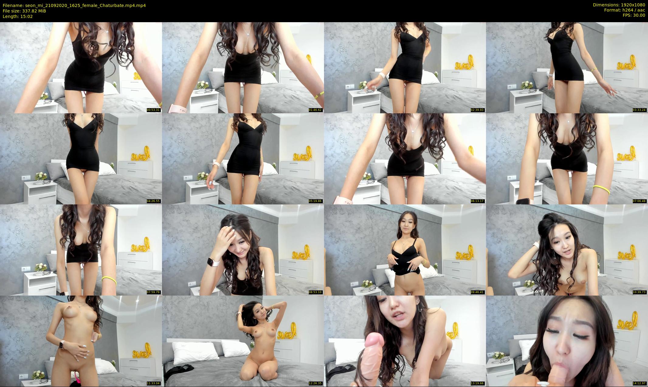 seon_mi — 16 minute Chaturbate female cam show recording, 1080p, Sep 21, 2020