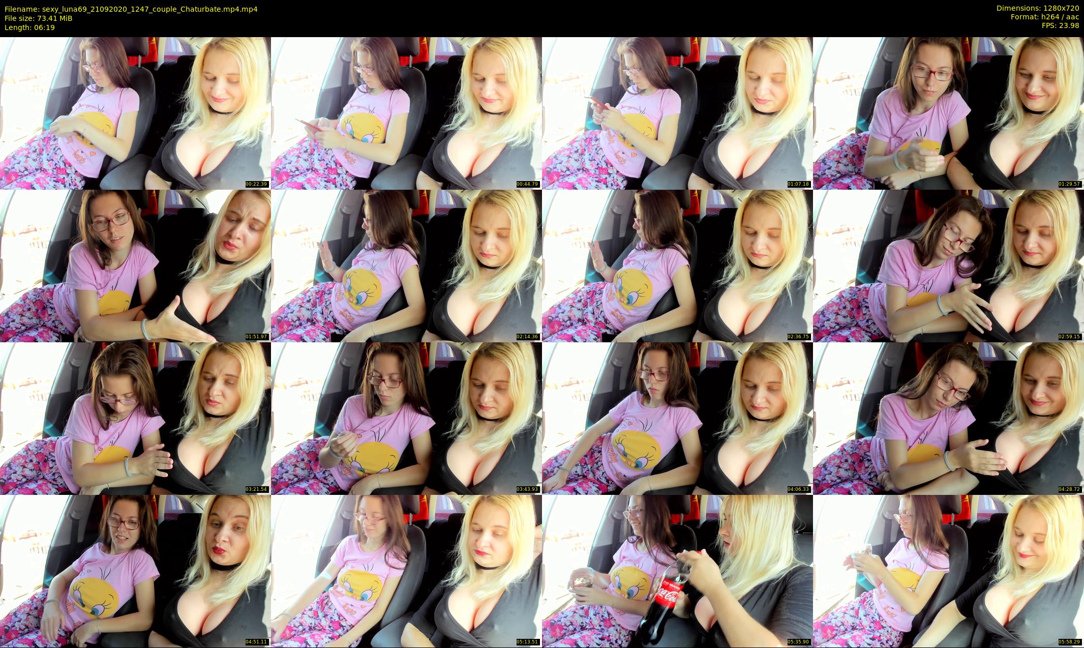 sexy_luna69 — 7 minute Chaturbate couple cam show recording, 720p, Sep 21, 2020