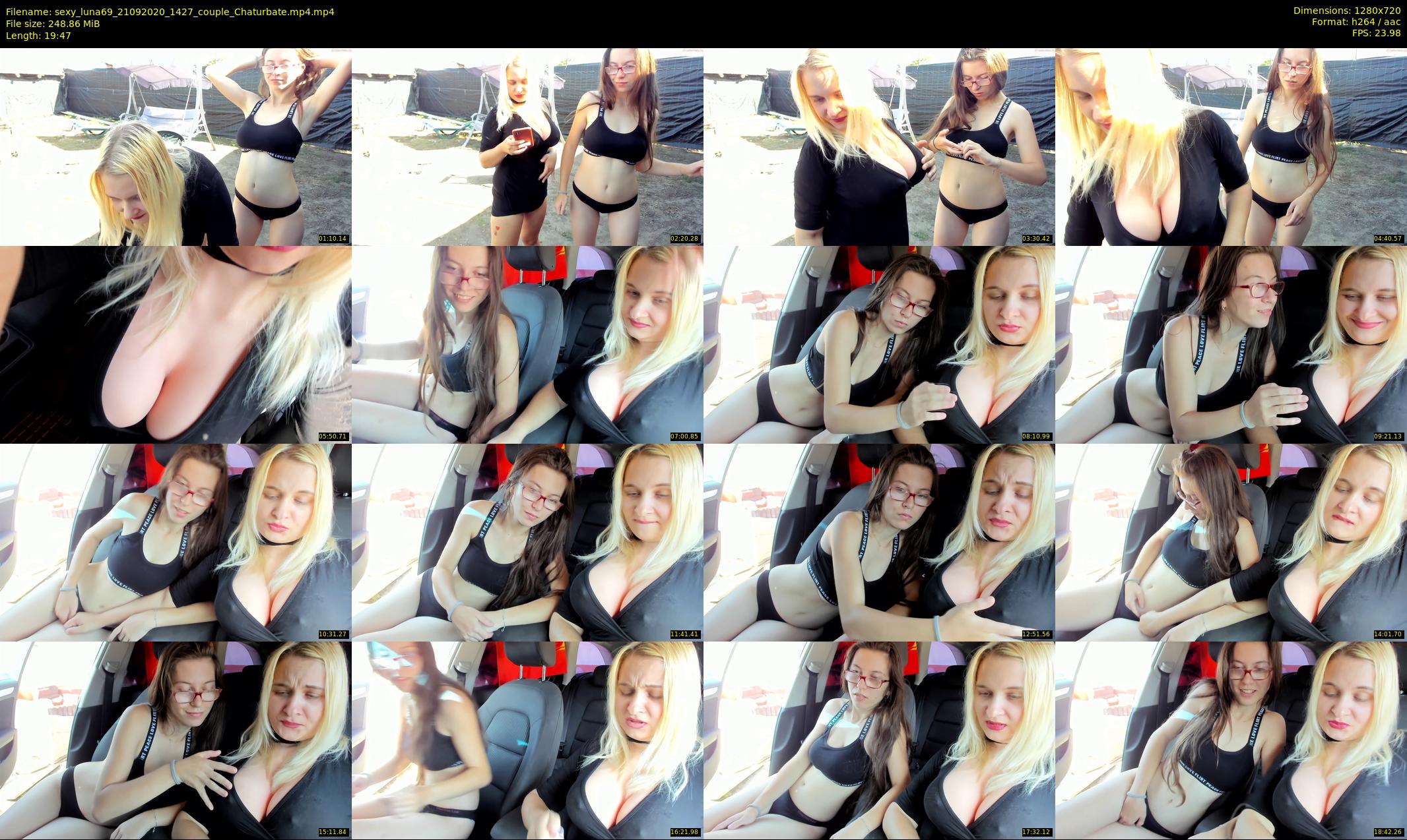 sexy_luna69 — 20 minute Chaturbate couple cam show recording, 720p, Sep 21, 2020