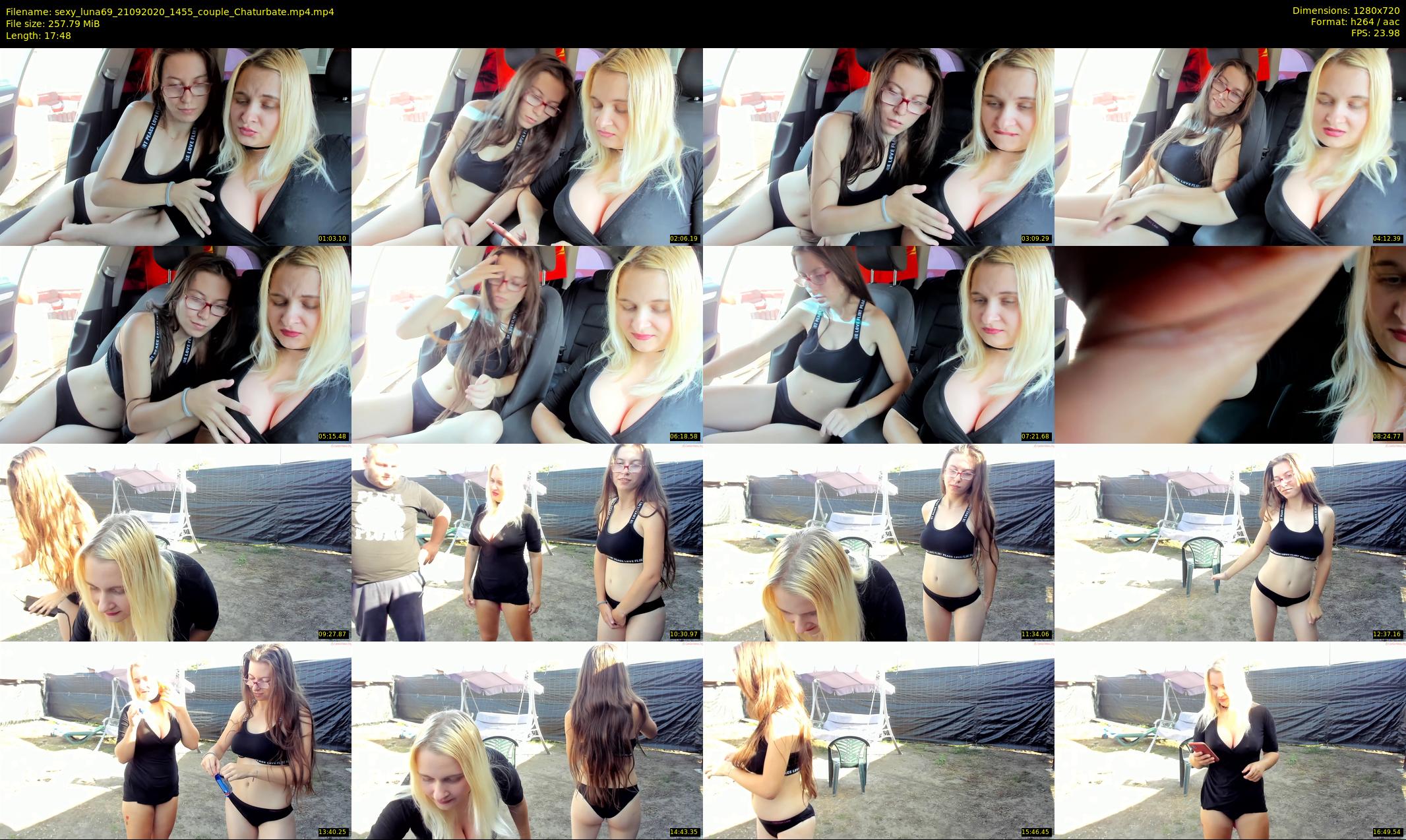 sexy_luna69 — 18 minute Chaturbate couple cam show recording, 720p, Sep 21, 2020