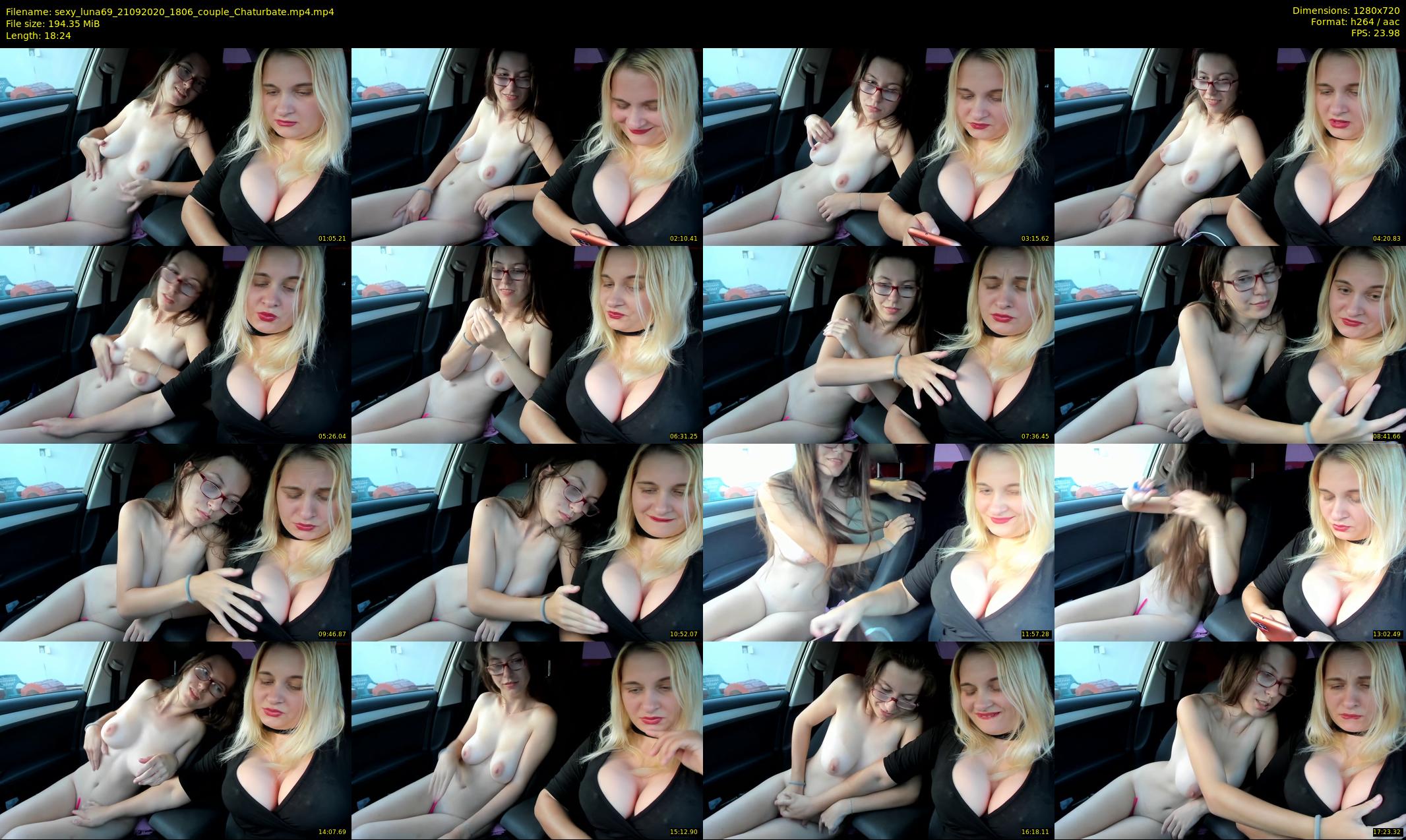 sexy_luna69 — 19 minute Chaturbate couple cam show recording, 720p, Sep 21, 2020