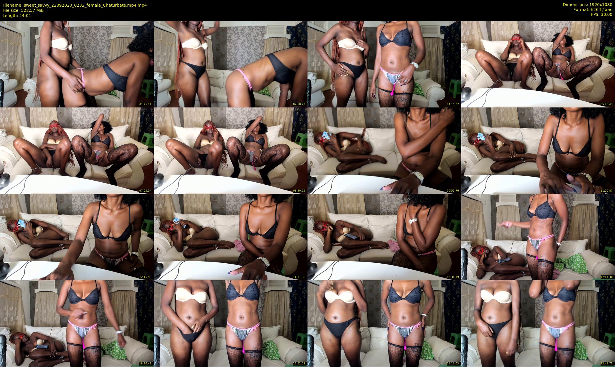 sweet_savvy — 25 minute Chaturbate female cam show recording, 1080p, Sep 22, 2020