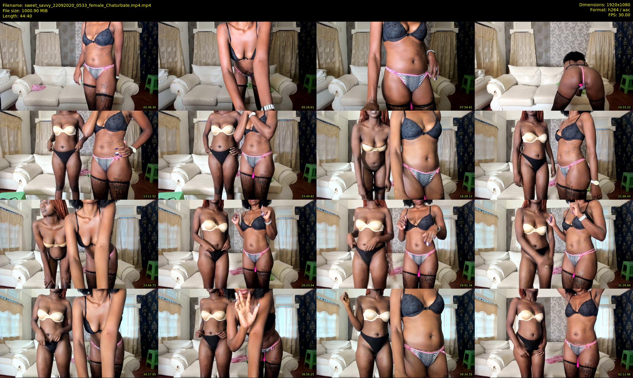 sweet_savvy — 45 minute Chaturbate female cam show recording, 1080p, Sep 22, 2020
