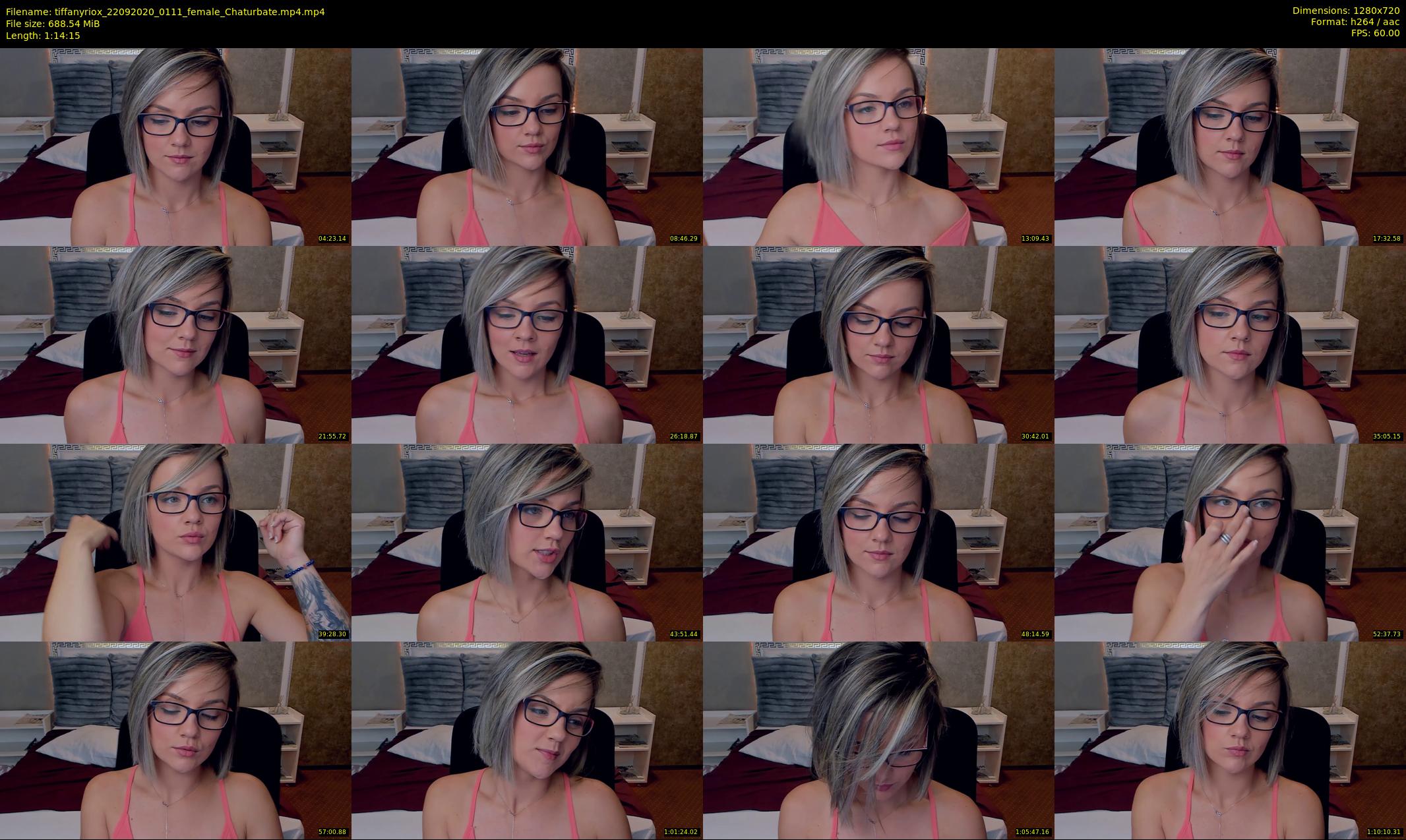 tiffanyriox — 75 minute Chaturbate female cam show recording, 720p, Sep 22, 2020