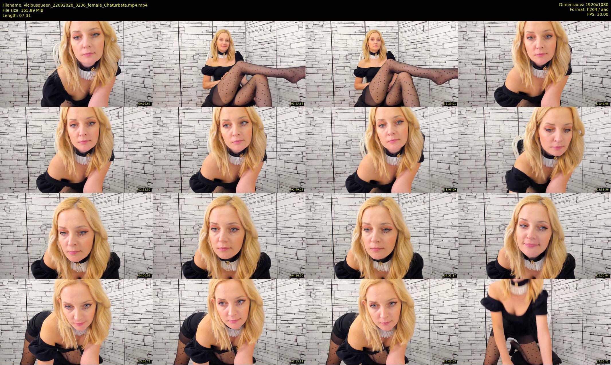 viciousqueen — 8 minute Chaturbate female cam show recording, 1080p, Sep 22, 2020