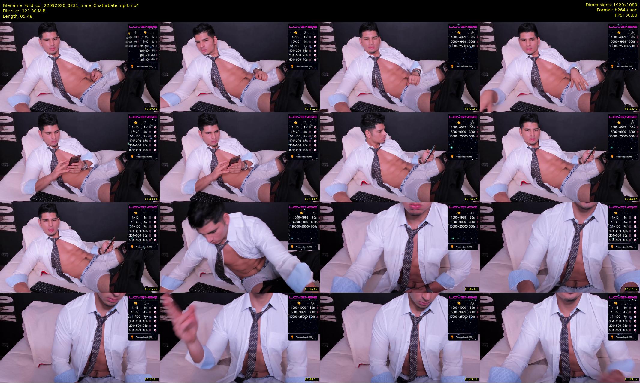 wild_col — 6 minute Chaturbate male cam show recording, 1080p, Sep 22, 2020