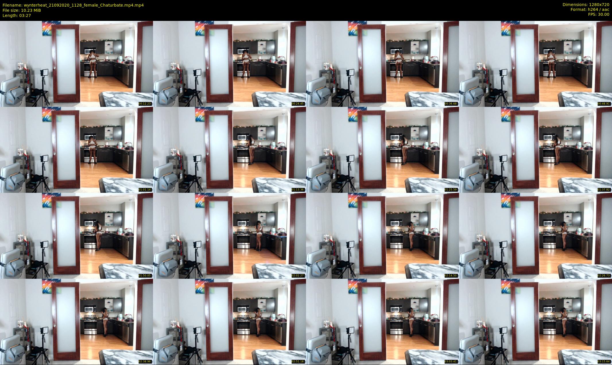 wynterheat — 4 minute Chaturbate female cam show recording, 720p, Sep 21, 2020