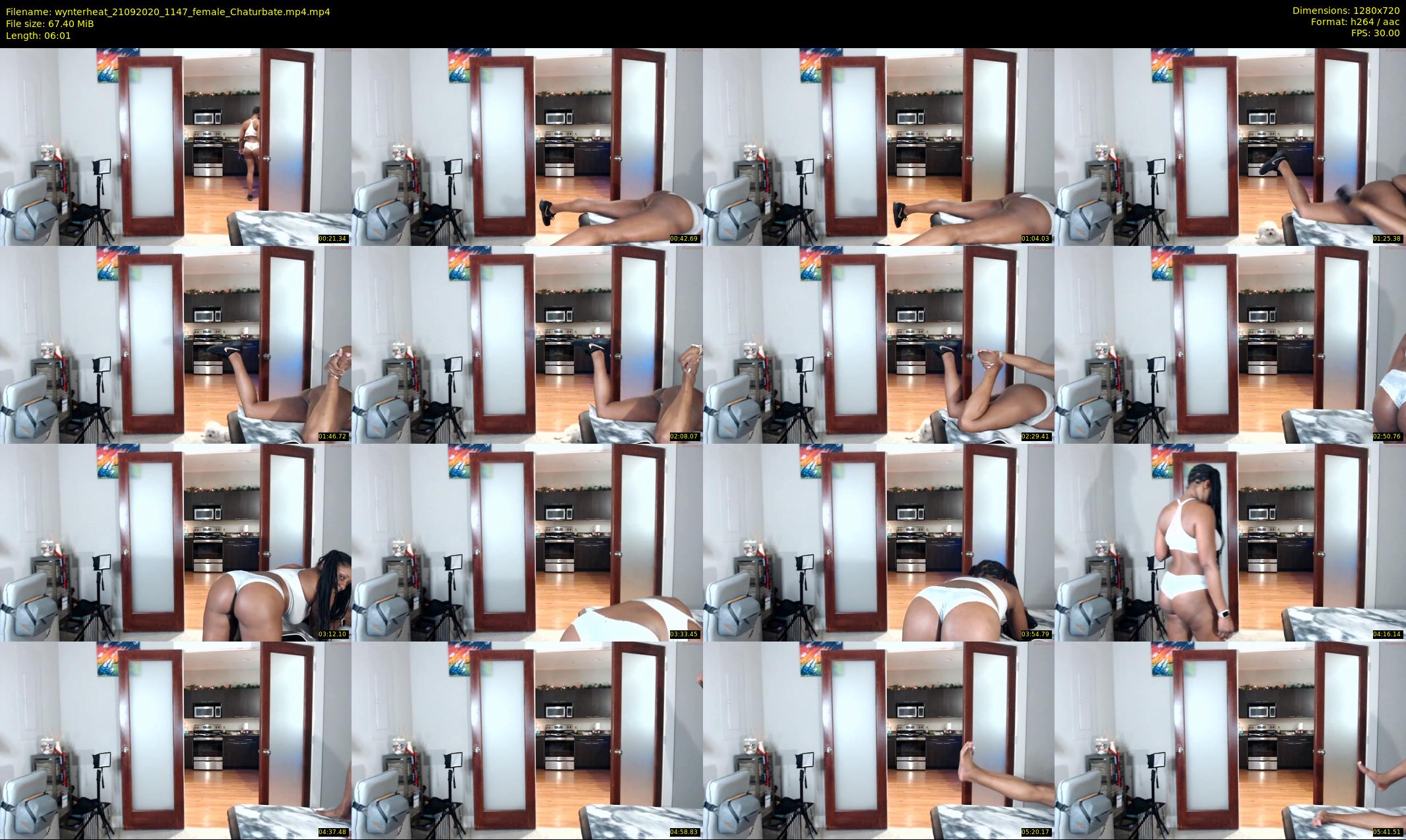 wynterheat — 7 minute Chaturbate female cam show recording, 720p, Sep 21, 2020