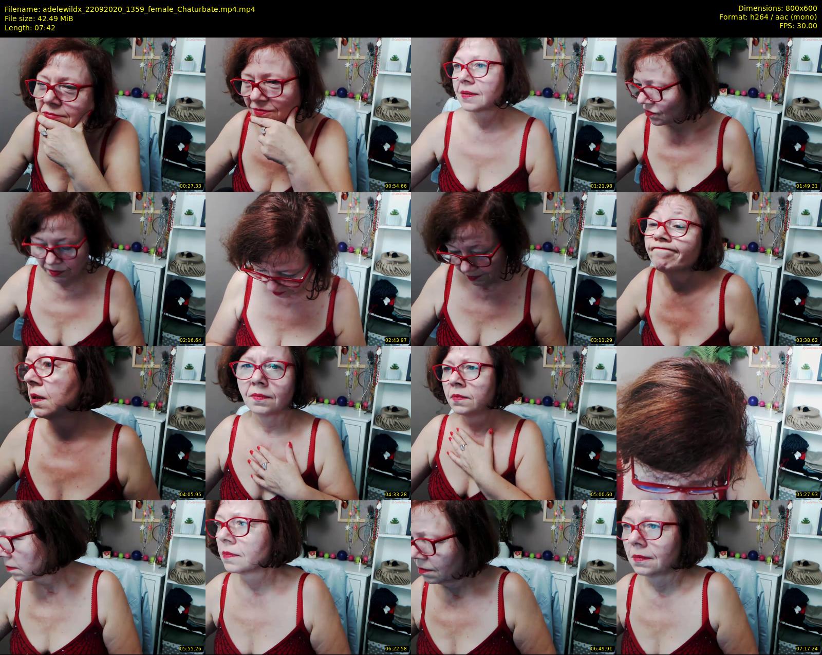 adelewildx — 8 minute Chaturbate female cam show recording, 480p, Sep 22, 2020