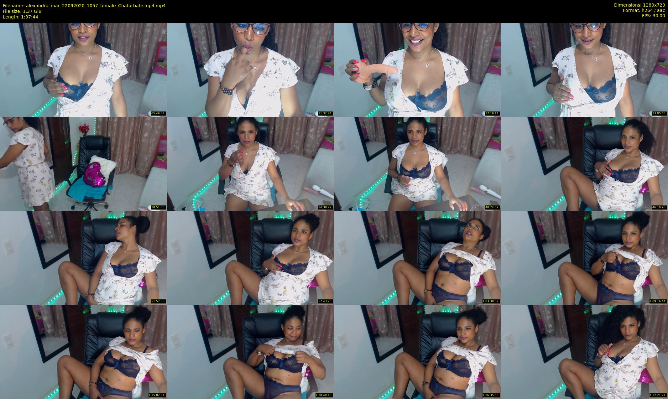 alexandra_mar — 98 minute Chaturbate female cam show recording, 720p, Sep 22, 2020