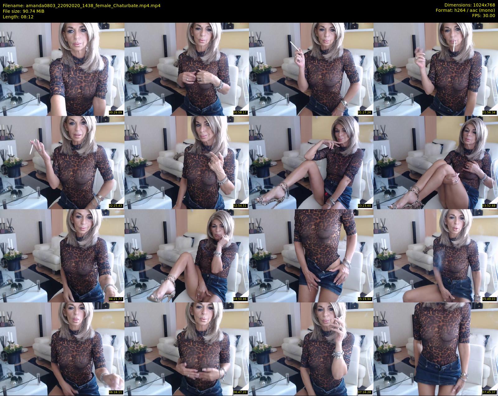 amanda0803 — 9 minute Chaturbate female cam show recording, 720p, Sep 22, 2020