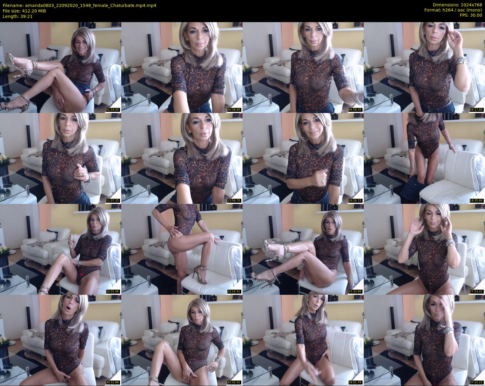 amanda0803 — 40 minute Chaturbate female cam show recording, 720p, Sep 22, 2020