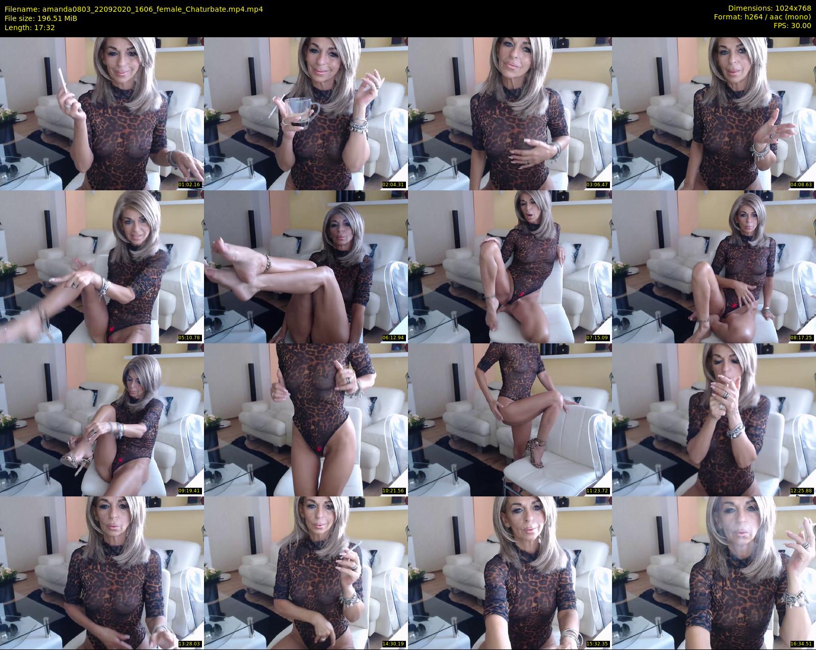 amanda0803 — 18 minute Chaturbate female cam show recording, 720p, Sep 22, 2020