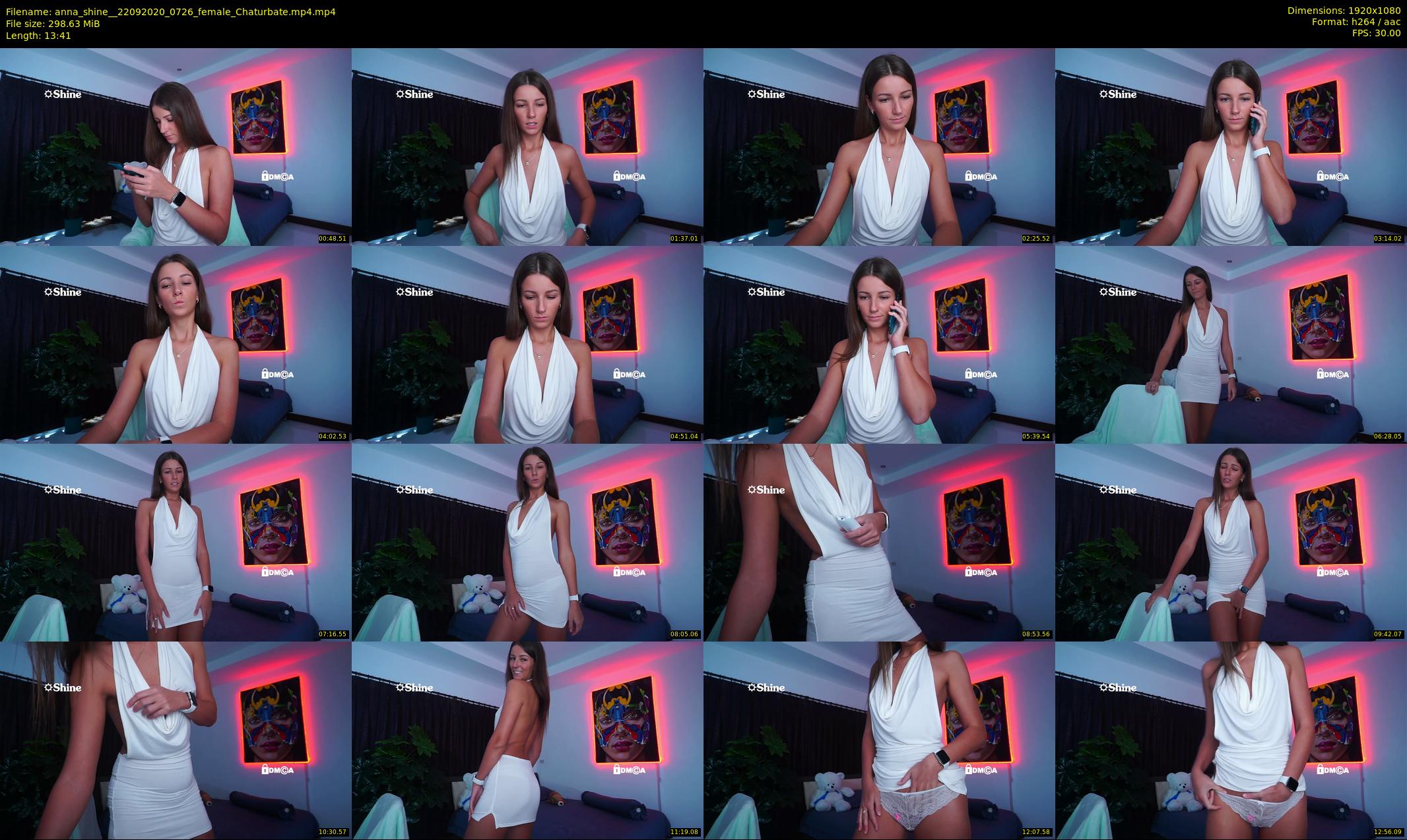 anna_shine_ — 14 minute Chaturbate female cam show recording, 1080p, Sep 22, 2020