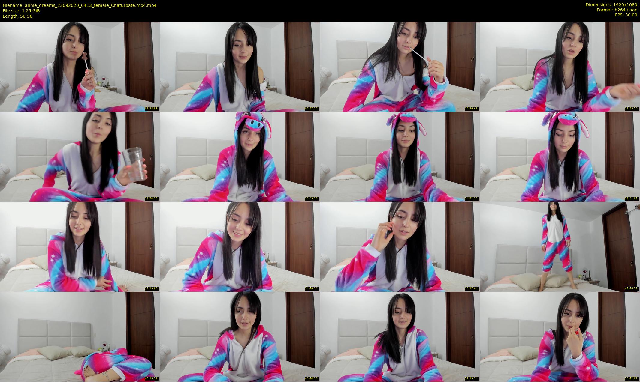 annie_dreams — 59 minute Chaturbate female cam show recording, 1080p, Sep 23, 2020