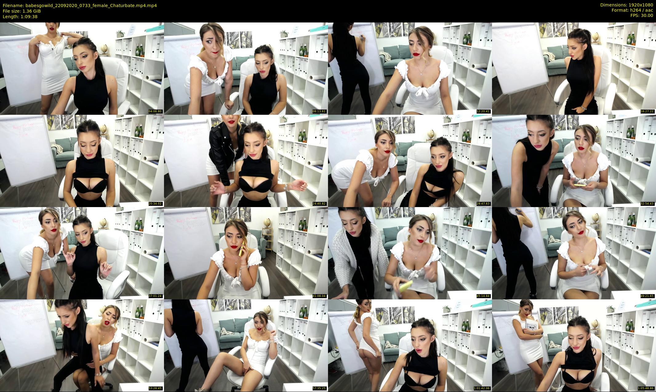 babesgowild — 70 minute Chaturbate couple cam show recording, 1080p, Sep 22, 2020