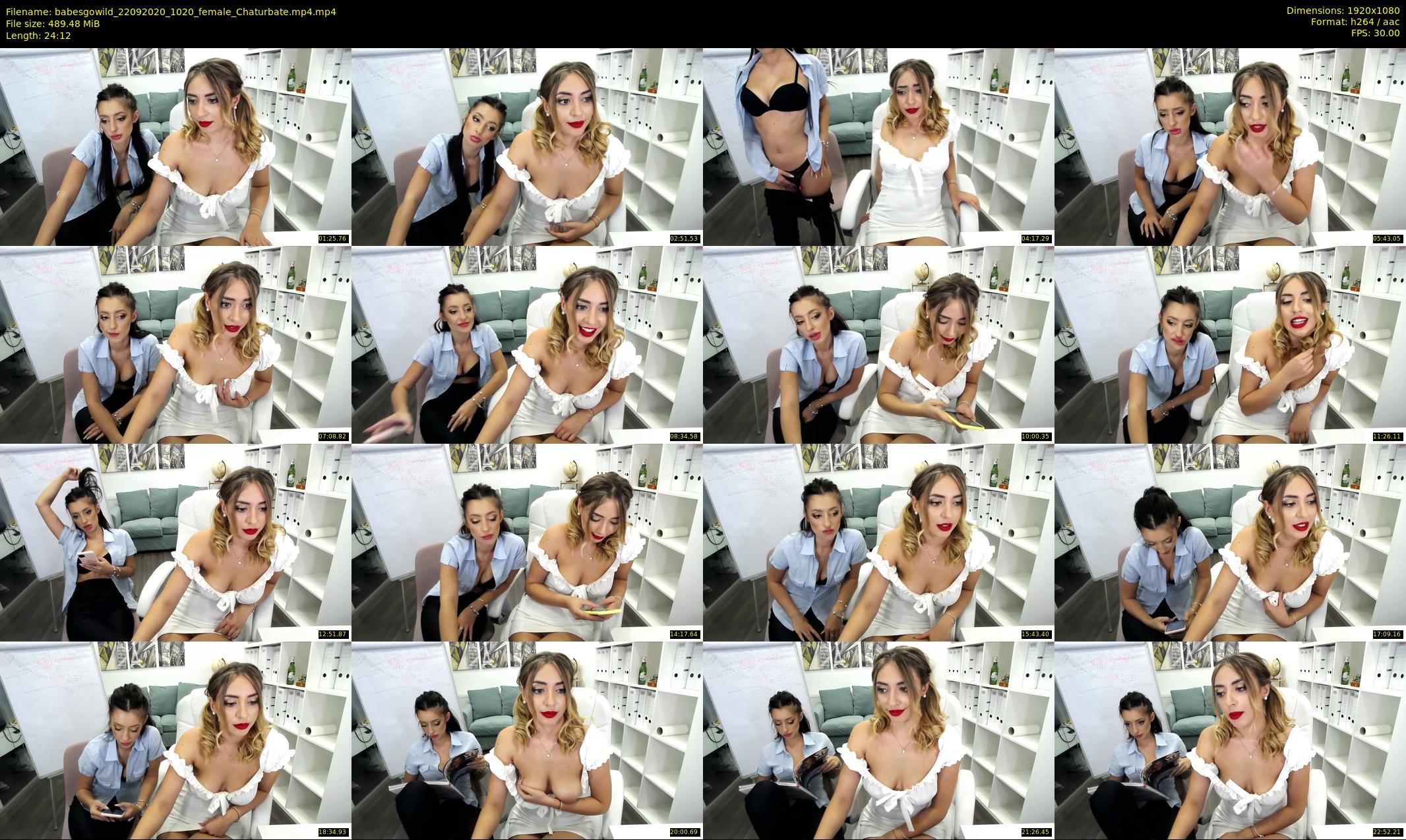 babesgowild — 25 minute Chaturbate couple cam show recording, 1080p, Sep 22, 2020