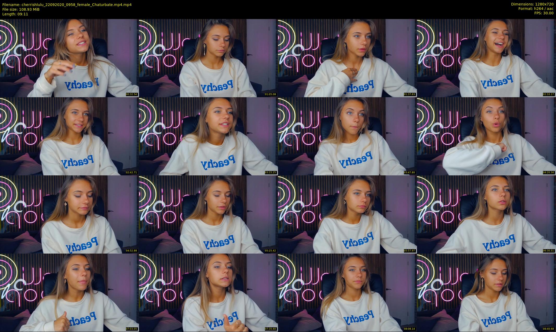 cherrishlulu — 10 minute Chaturbate female cam show recording, 720p, Sep 22, 2020